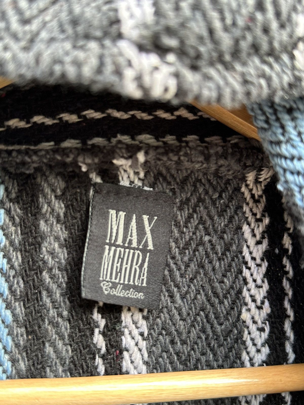 Vintage Vintage MAX MEHRA KNITTED HOODED JACKET Size US S / EU 44-46 / 1 - 10 Thumbnail