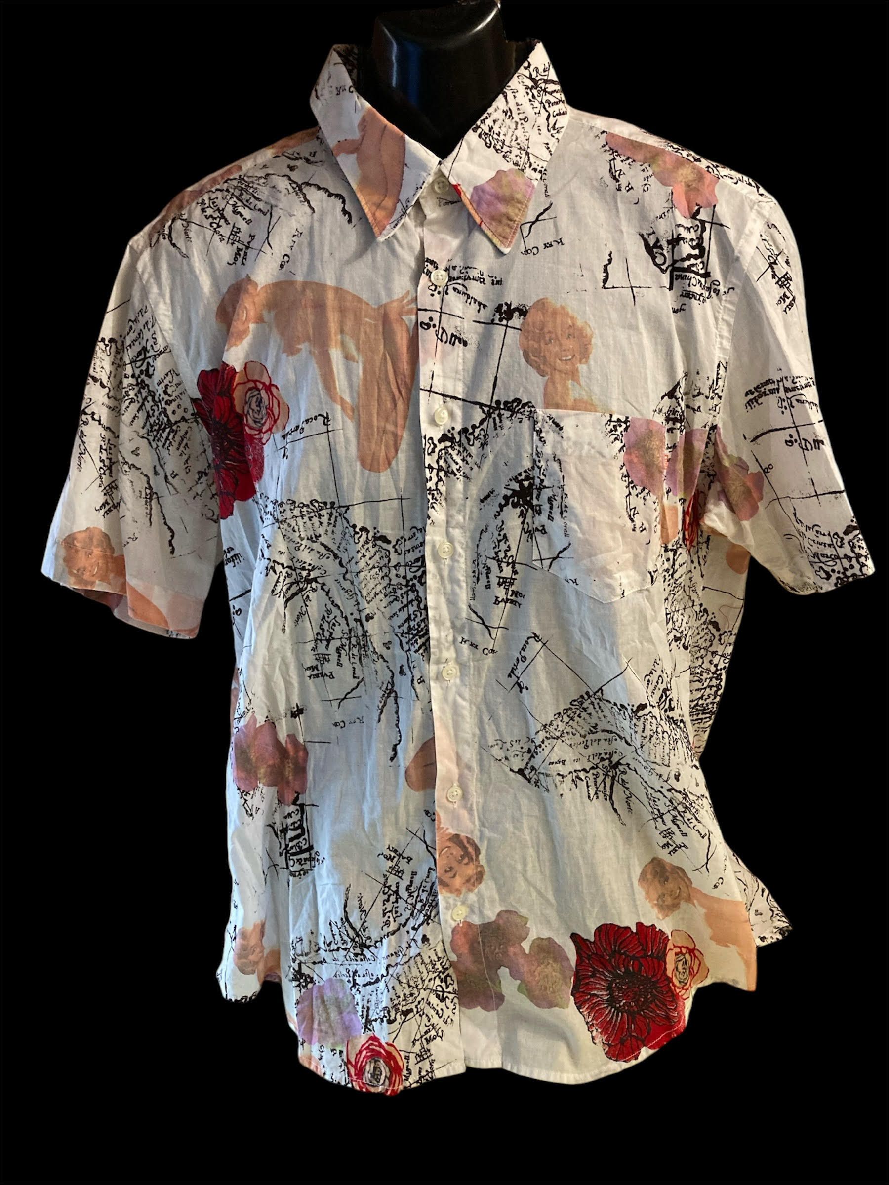 Hugo Boss Vintage Rare Boss Orange Hawaiian Girls shirt Size US L / EU 52-54 / 3 - 1 Thumbnail