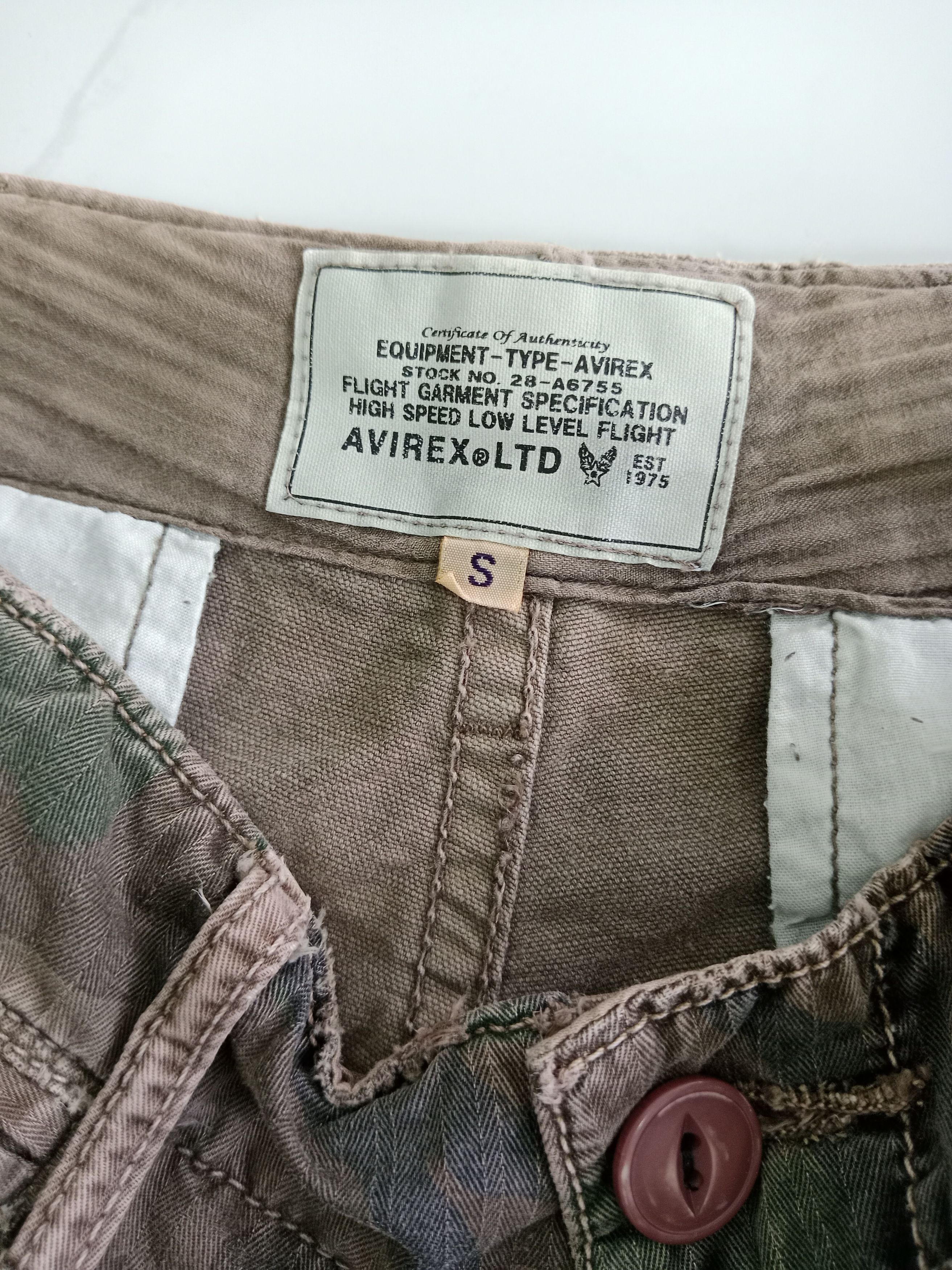 Avirex Avirex Military Cargo Pants Tactical Style Size US 30 / EU 46 - 10 Thumbnail