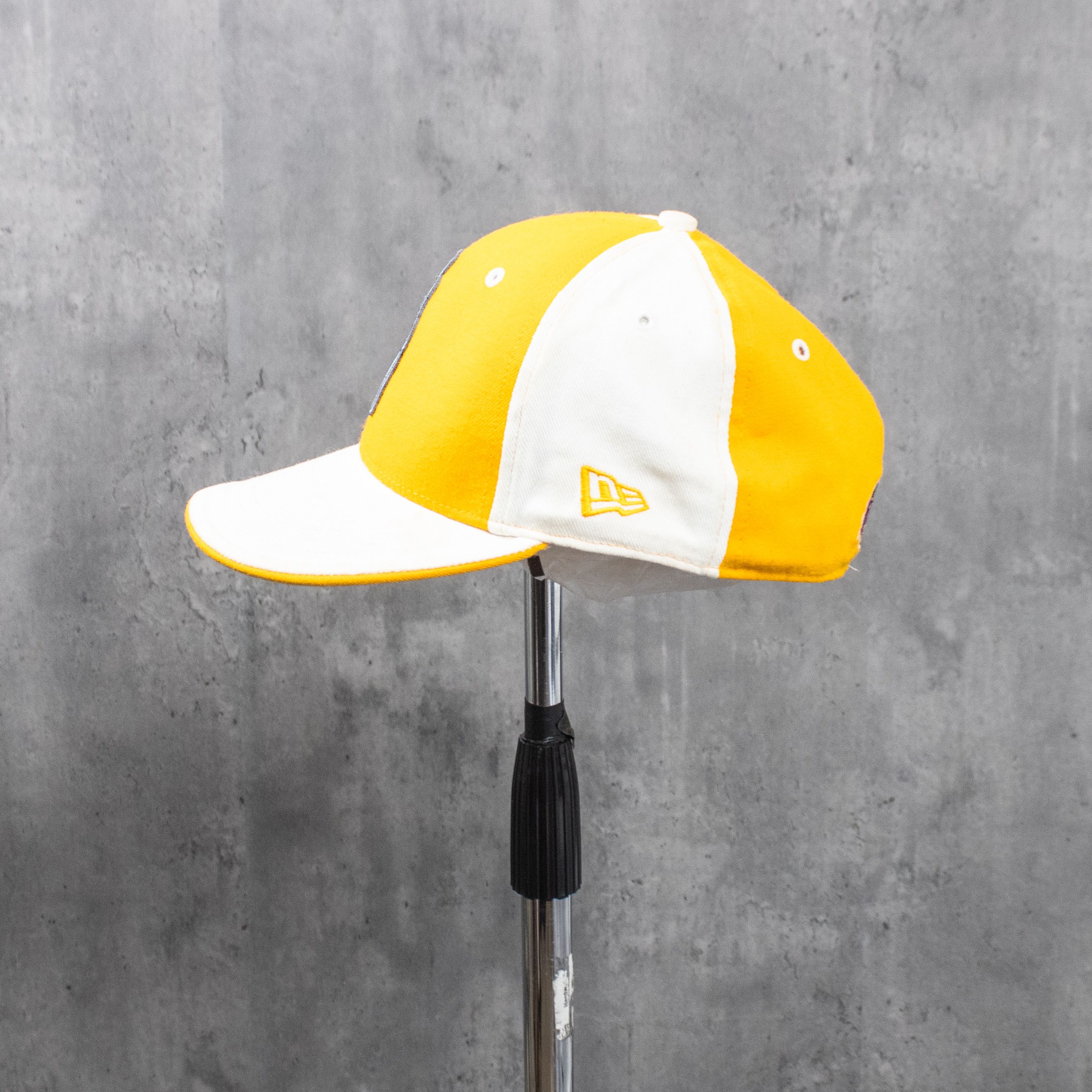 NBA Y2K 2000's New Ear Lakes Pin Wheel Fitted Hat Size ONE SIZE - 3 Thumbnail