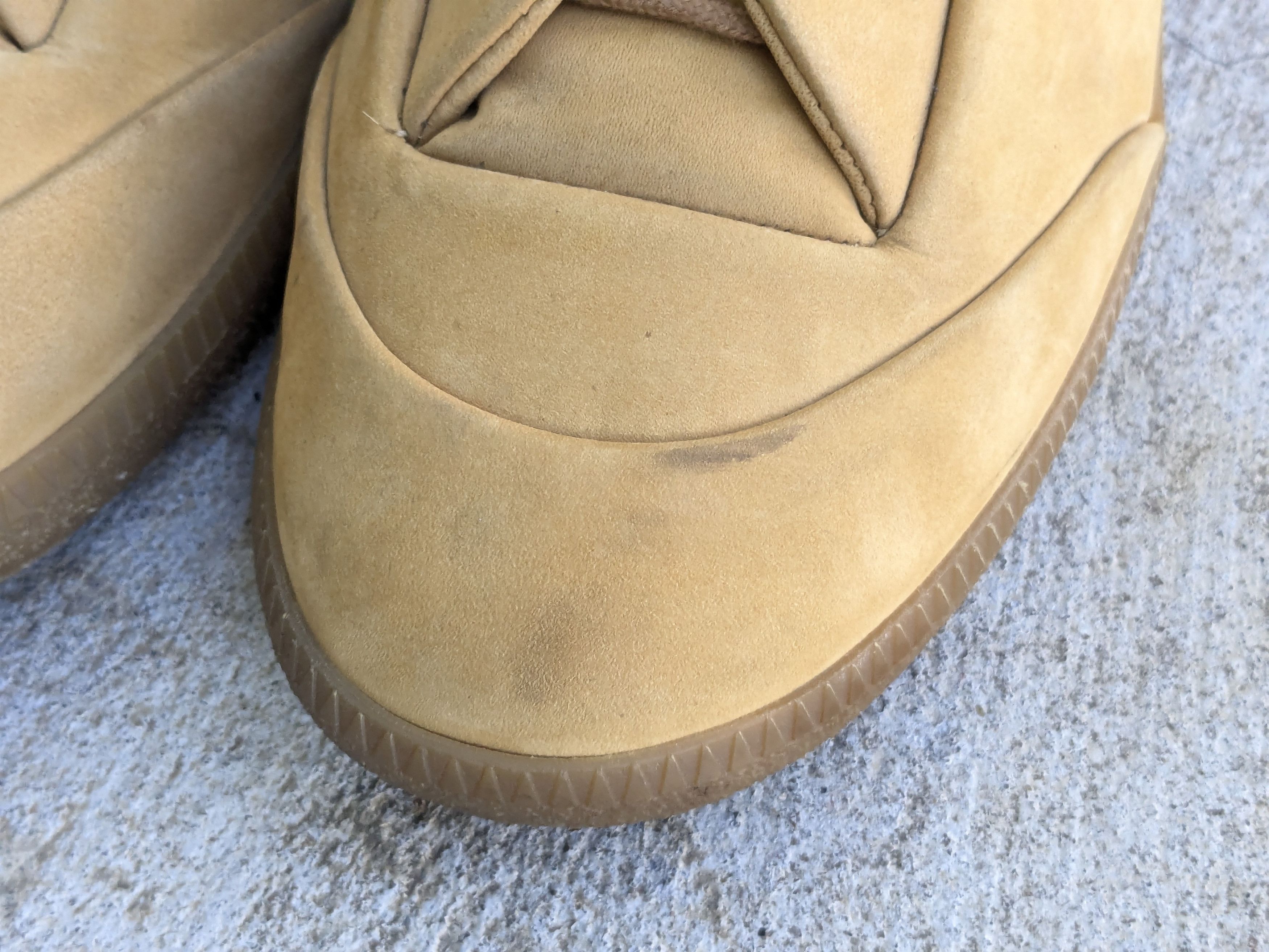 Maison Margiela Maison Margiela Future Wheat Tan 8 41 High Tops Suede Size US 8 / EU 41 - 4 Thumbnail