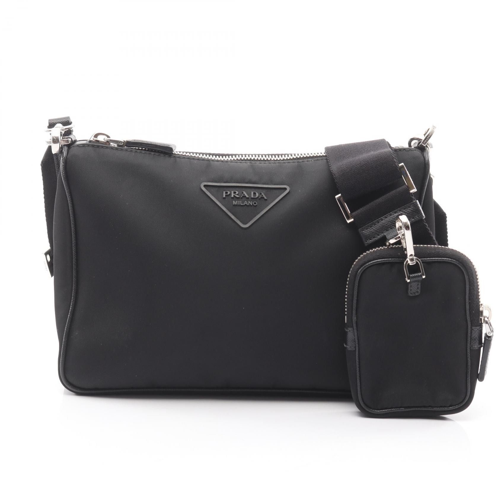 Prada Prada PRADA Re-Nylon Saffiano Shoulder Bag Textile Shoulder Bag 2VH113 DUTY FREE for USA Size ONE SIZE - 1 Thumbnail