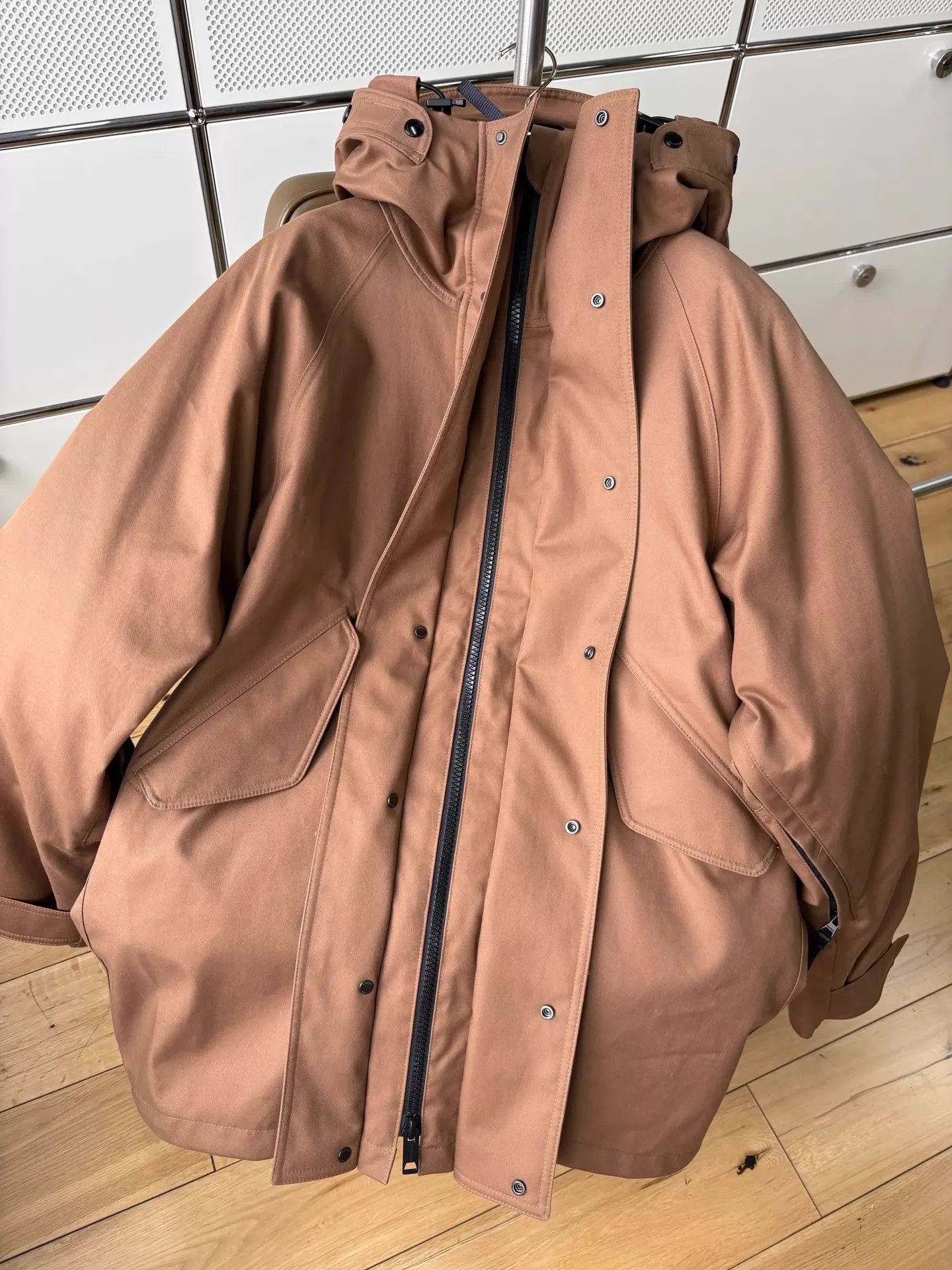 Burberry Burberry Brown 2-in-One Padded Detachable Hood Parka M Size M / US 6-8 / IT 42-44 - 4 Thumbnail