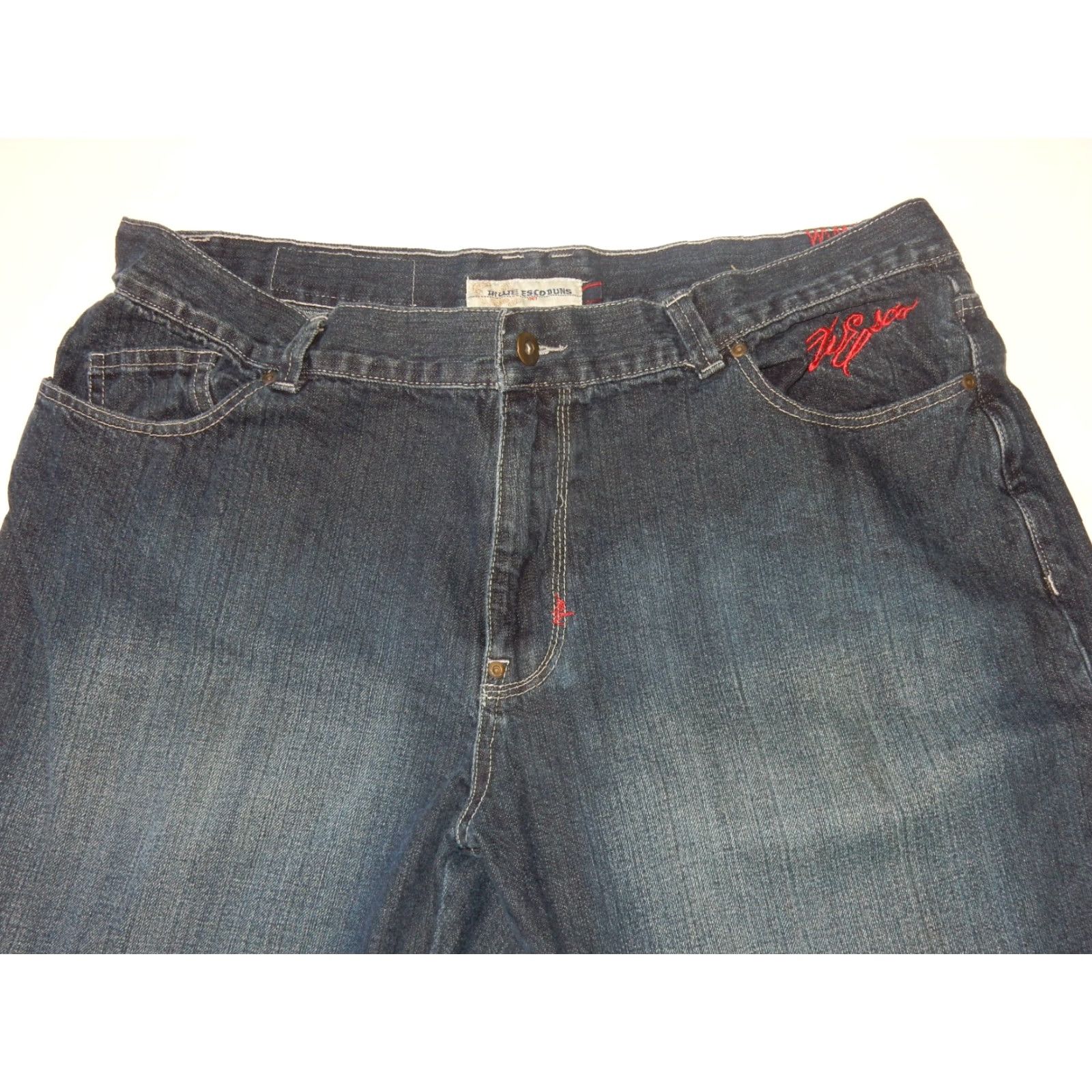 Denime VINTAGE Willie Esco Men's Jeans Size 40x35 Straight Fit Blue Denim 80s Size US 40 / EU 56 - 3 Thumbnail