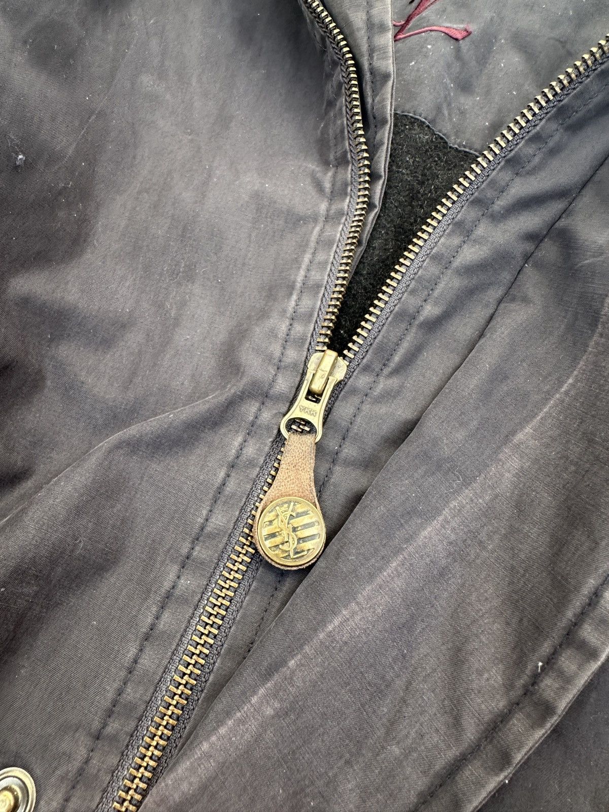 Vintage × Yves Saint Laurent Vintage 90s YSL Yves Saint Laurent Jacket Streetwear Luxury Size US XL / EU 56 / 4 - 5 Thumbnail