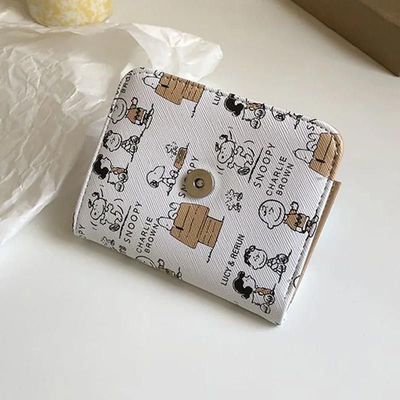 Other Cute Snoopy Short Wallet Coin Purse Zipper Card Holder Size ONE SIZE - 4 Thumbnail