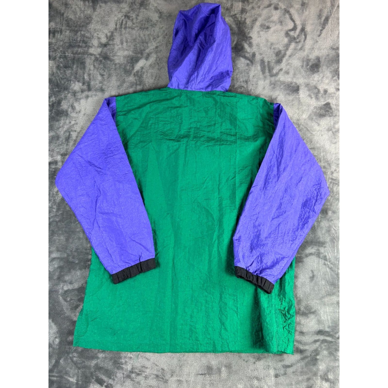 Vintage VINTAGE Cheetah Sport Windbreaker Jacket Small USA Green Purple Nylon Size US S / EU 44-46 / 1 - 5 Thumbnail