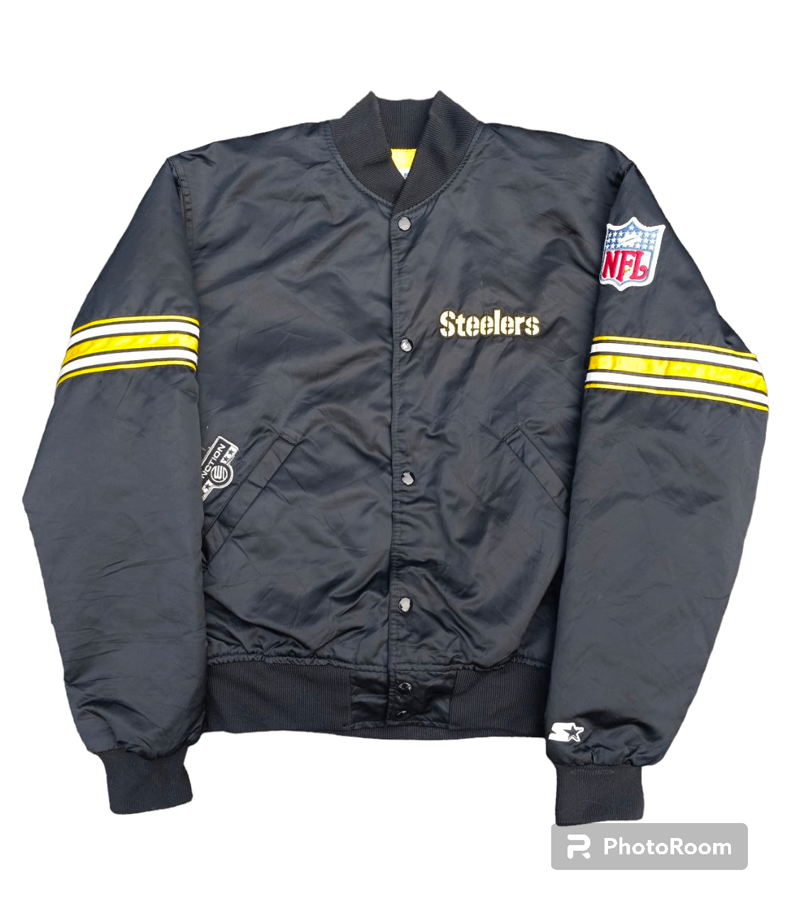NFL VINTAGE 90s NFL STARTER STEELERS VARSITY Size US L / EU 52-54 / 3 - 1 Thumbnail