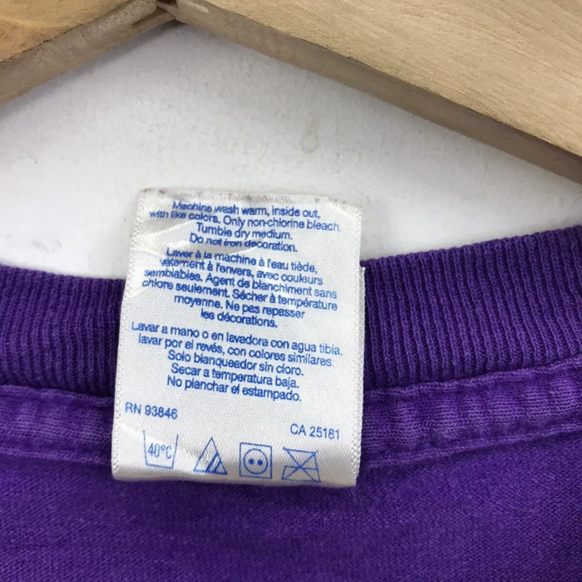 Vintage Vtg RELAY FOR LIFE American Cancer Society Tee Shirt Size US XL / EU 56 / 4 - 7 Thumbnail