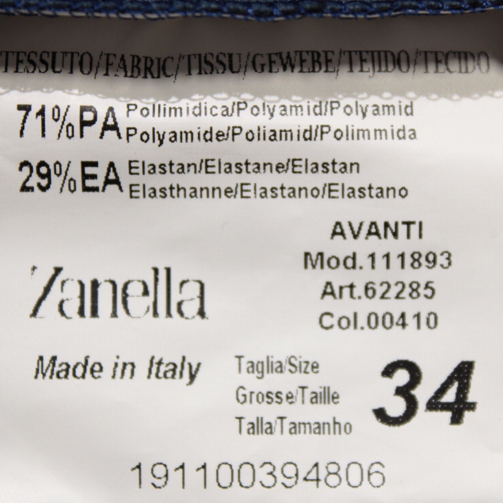 Zanella Zanella New with tags Casual Pants Size 34 US In Blue Size US 34 / EU 50 - 5 Thumbnail