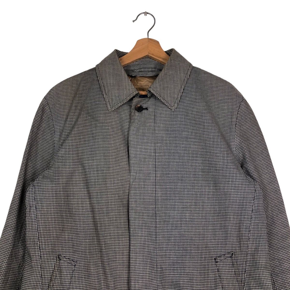 Issey Miyake 🔥Vintage Long Jacket Herringbone Ships Japan Issey Miyake Size US L / EU 52-54 / 3 - 3 Thumbnail