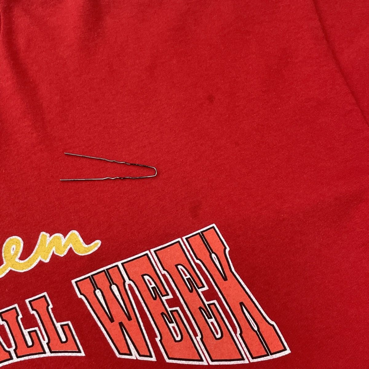 Vintage Vintage 10th Haarlem Basketball Week 1991 T-Shirt Size XL Size US XL / EU 56 / 4 - 8 Thumbnail