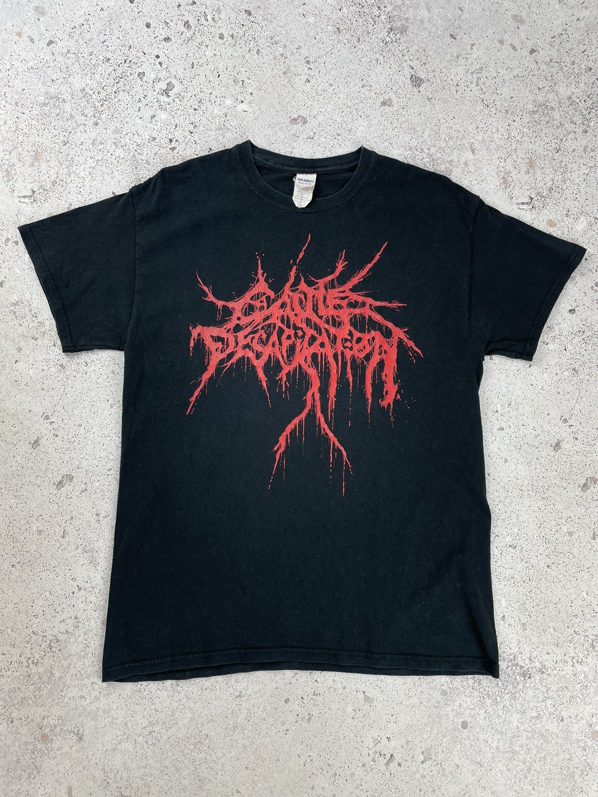 Band Tees × Vintage Vintage Cattle Decapitation Metal Band Tee T-Shirt Size US M / EU 48-50 / 2 - 1 Thumbnail