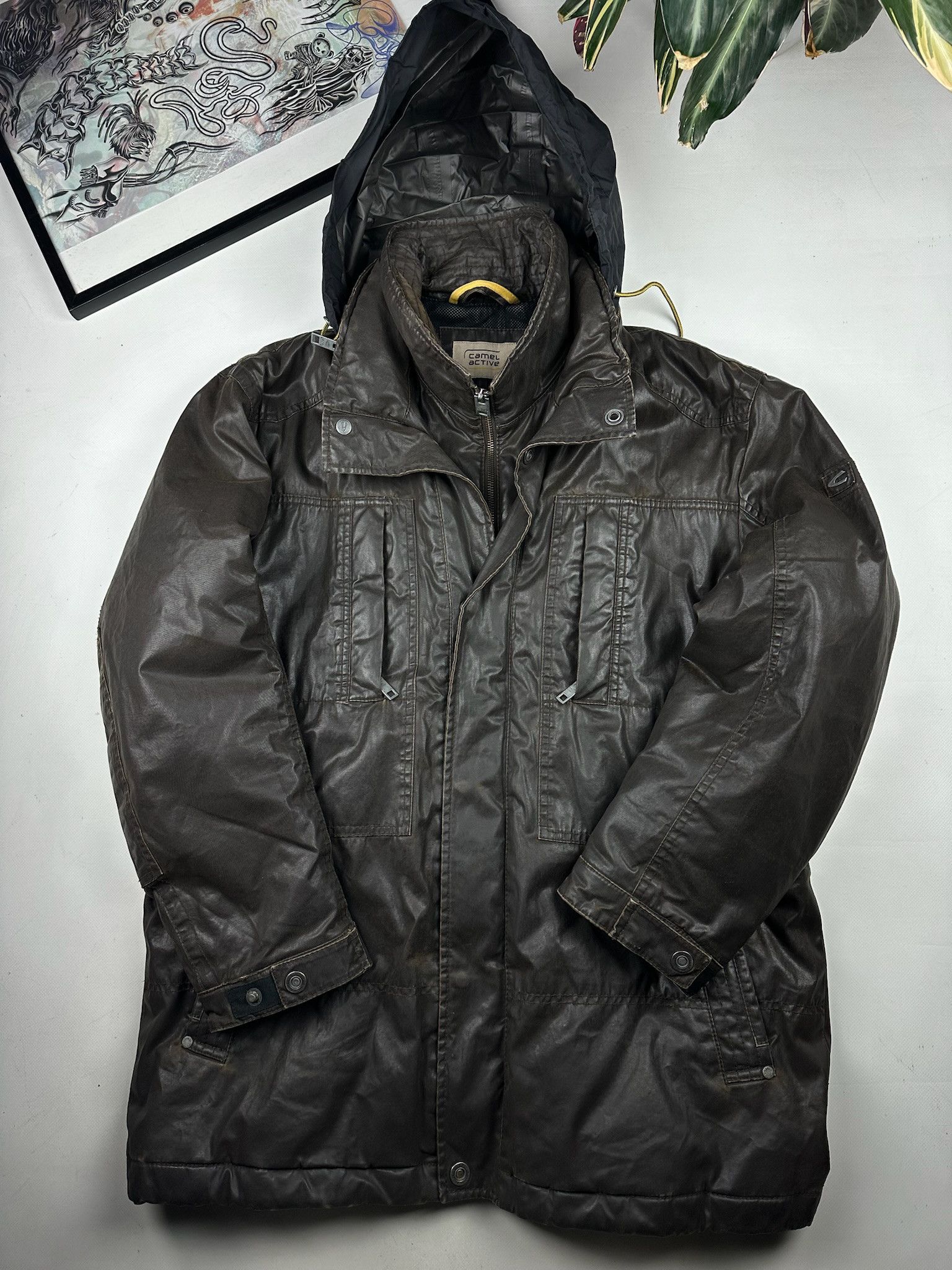 camel active Vintage Camel Active utility jacket gore tex waxed Size US M / EU 48-50 / 2 - 4 Thumbnail