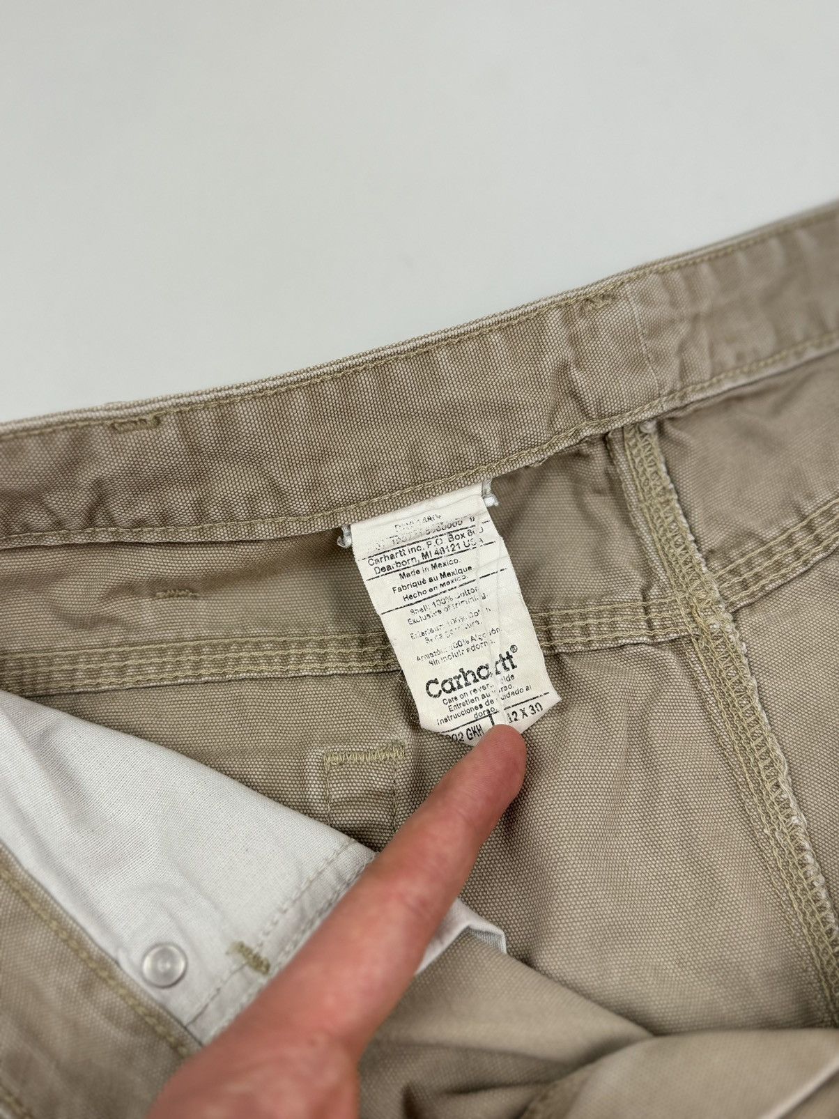 Carhartt Vintage Distressed Carhartt Work Pants Size US 32 / EU 48 - 10 Thumbnail