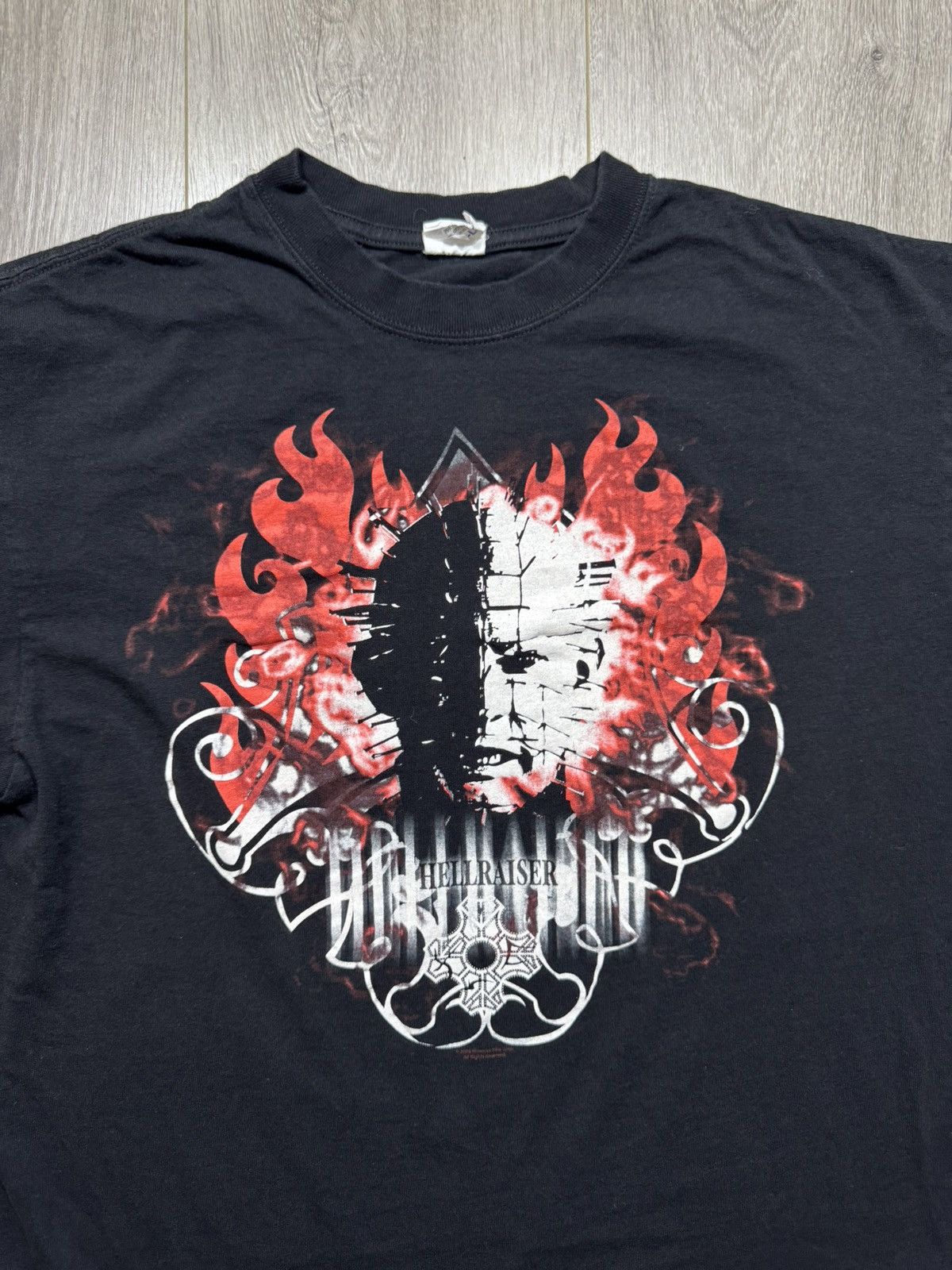 Vintage Vintage Hellraiser Pinhead Horror Movie Promo 2008 Grunge Size US L / EU 52-54 / 3 - 2 Thumbnail