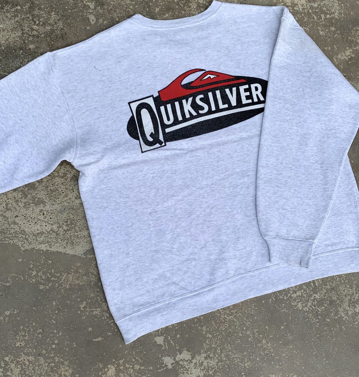 Quiksilver × Vintage Vintage 90s Quiksilver Crewneck Big Logo Size US M / EU 48-50 / 2 - 4 Thumbnail