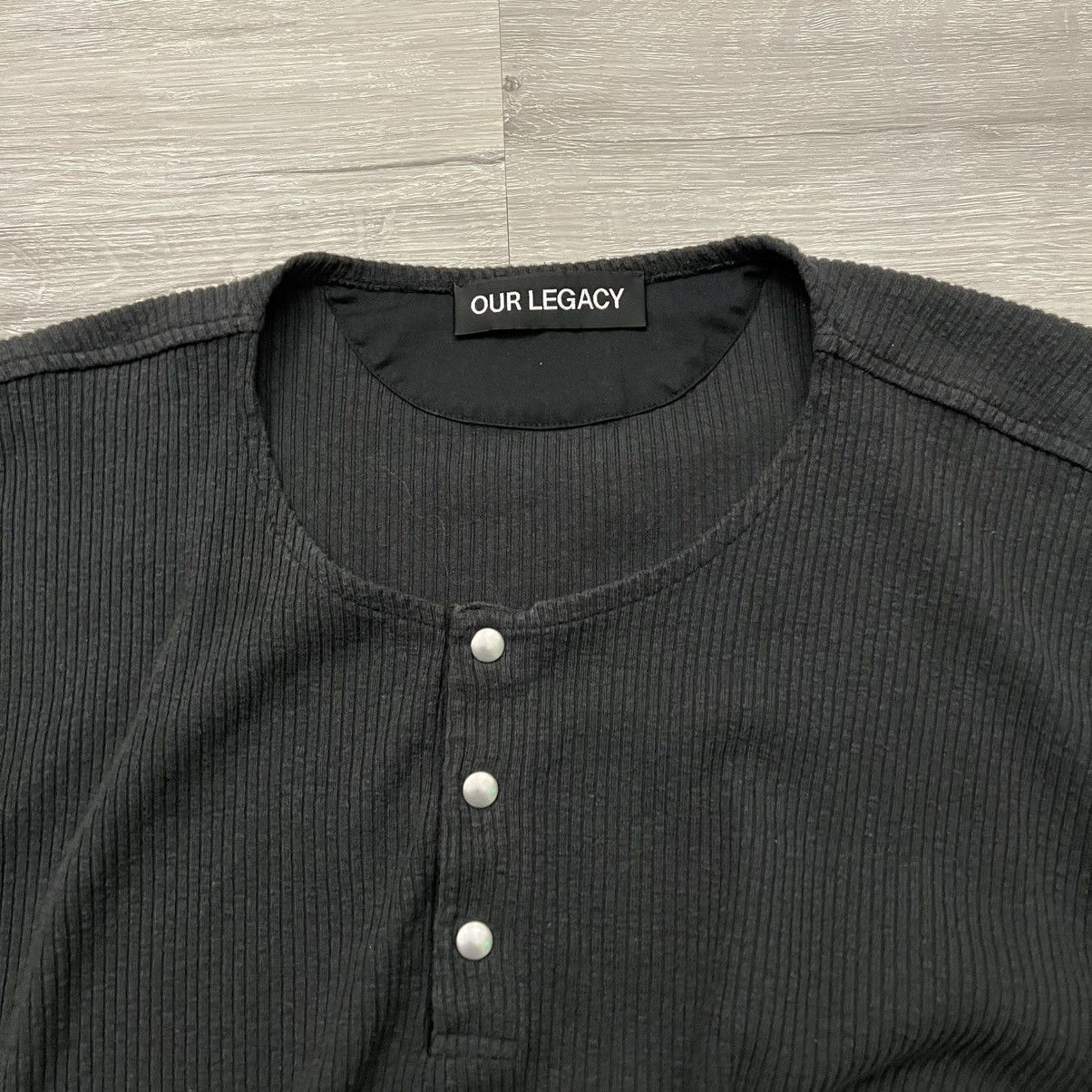 Our Legacy Our Legacy Ballon Sweatshirt Button Up Thermal Size US L / EU 52-54 / 3 - 6 Thumbnail