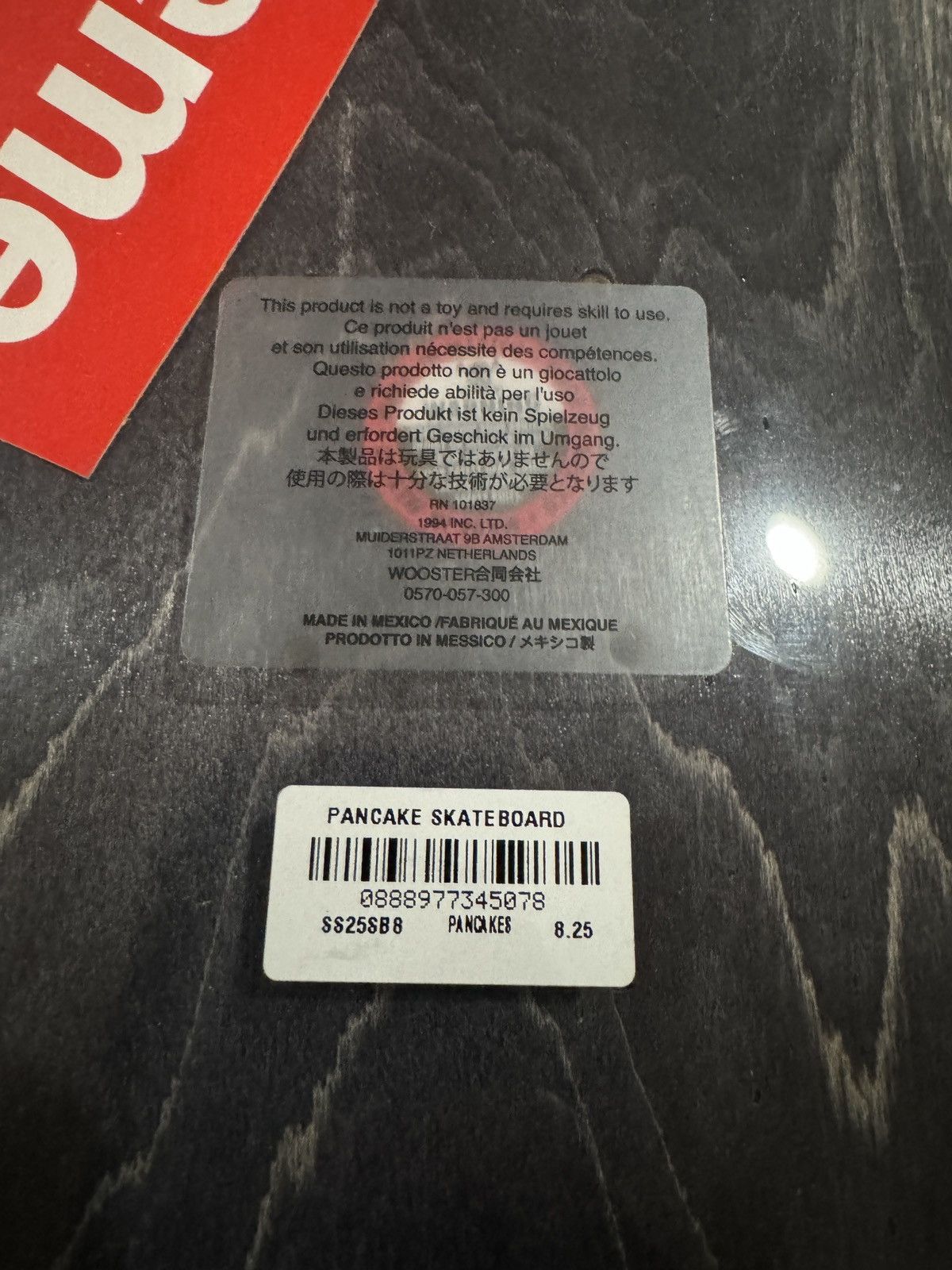 Supreme Supreme Pancakes Skateboard (2025) Size ONE SIZE - 3 Thumbnail
