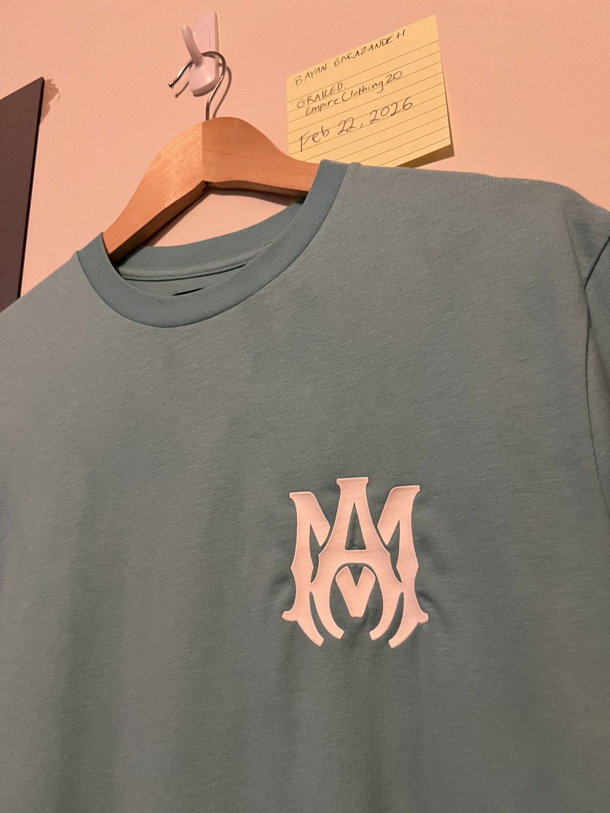 Amiri Amiri Tiffany Blue TShirt *RARE* Size US M / EU 48-50 / 2 - 3 Thumbnail