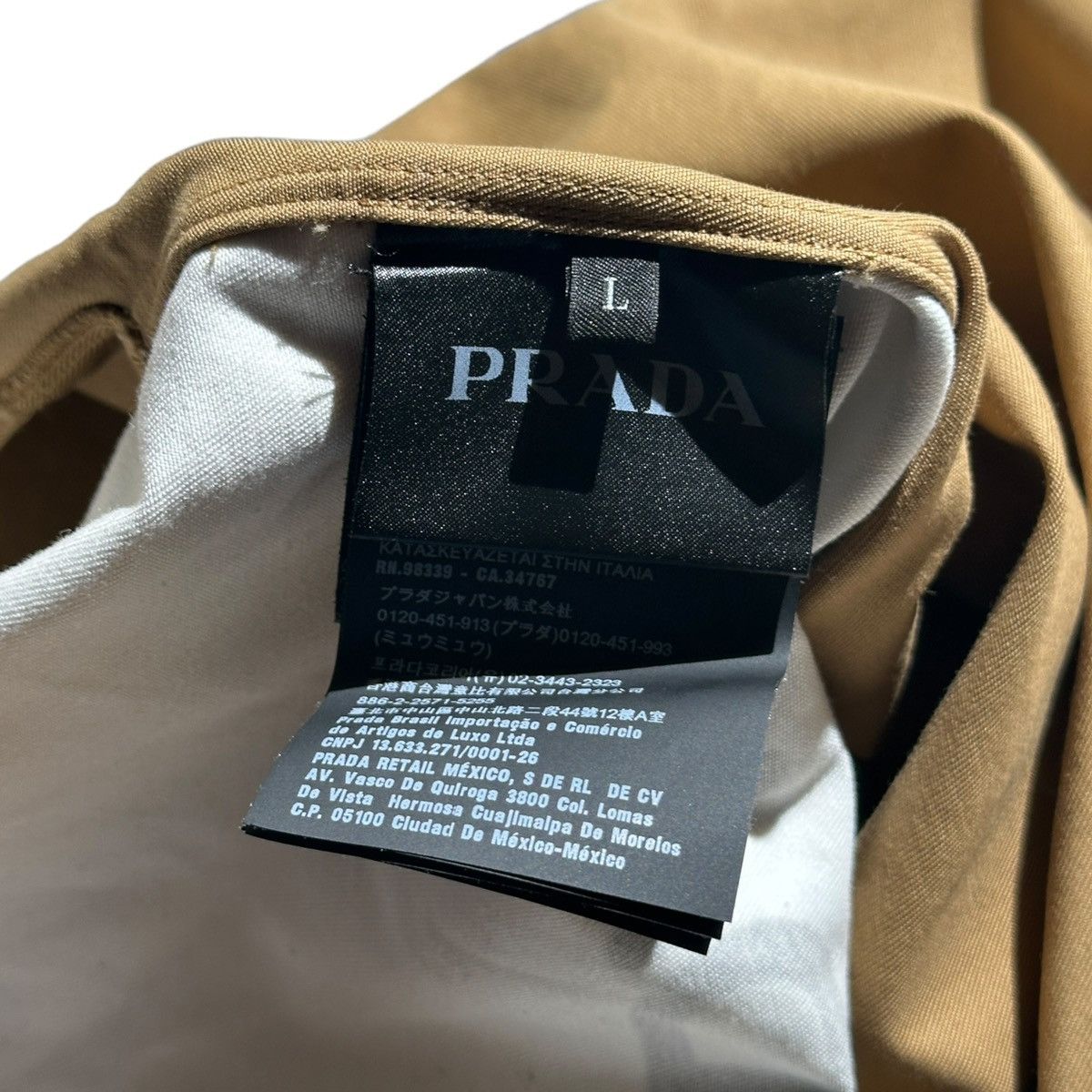 Prada 2019 lightning bolt brain colorblock shirt Size US L / EU 52-54 / 3 - 4 Thumbnail