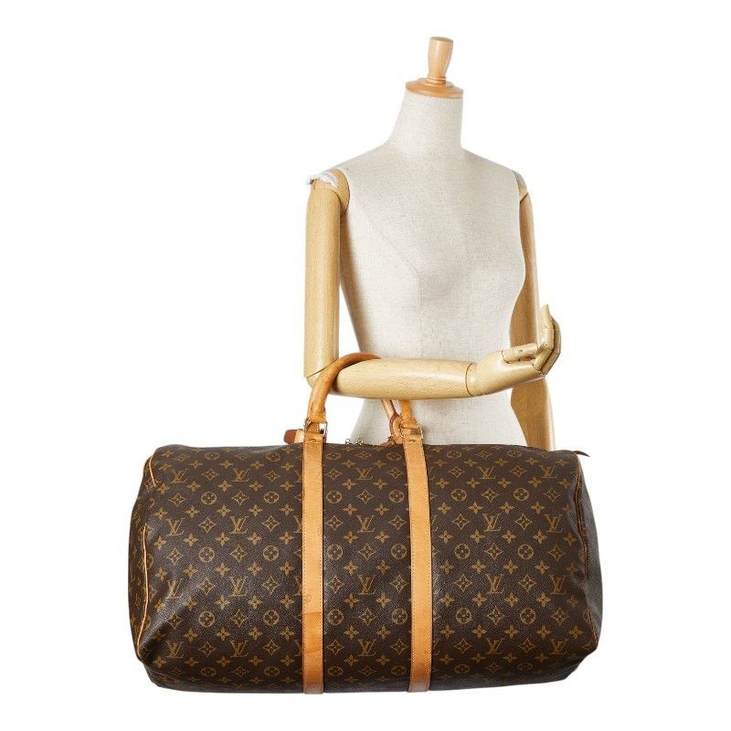 Louis Vuitton Louis Vuitton Monogram Keepall 55 Boston Bag M41424 Size ONE SIZE - 13 Thumbnail