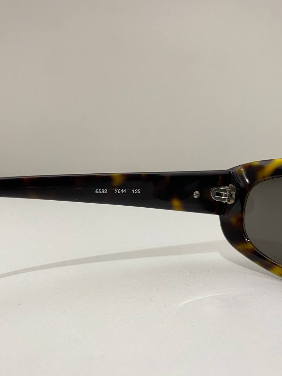 Yves Saint Laurent Yves Saint Laurent YSL Logo Ruby Oval Sunglasses Vintage Size ONE SIZE - 8 Thumbnail