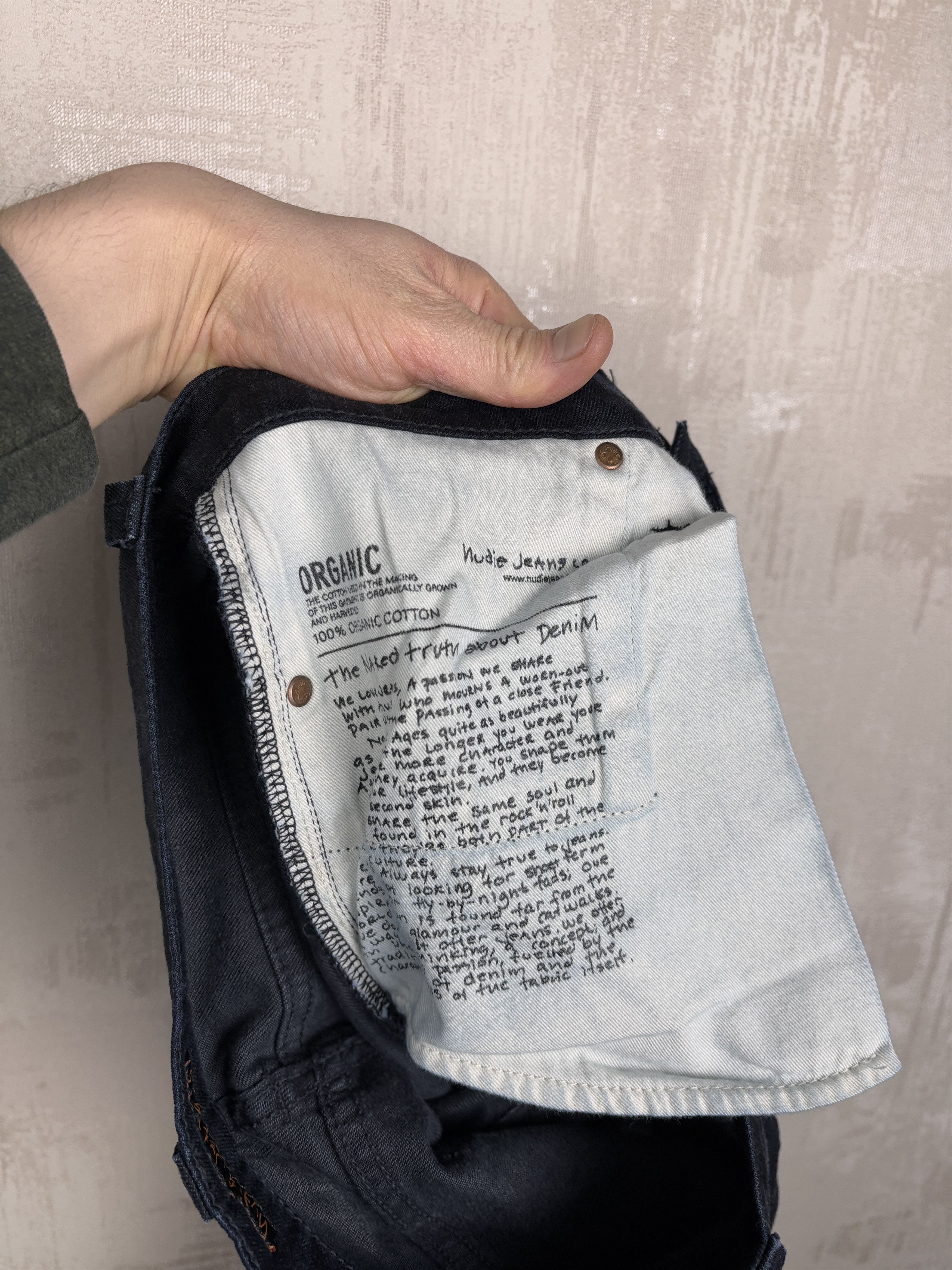 Nudie Jeans Nudie Jeans Long John Blue on Grey Men's Size W 32 / L 30 Size US 32 / EU 48 - 17 Thumbnail