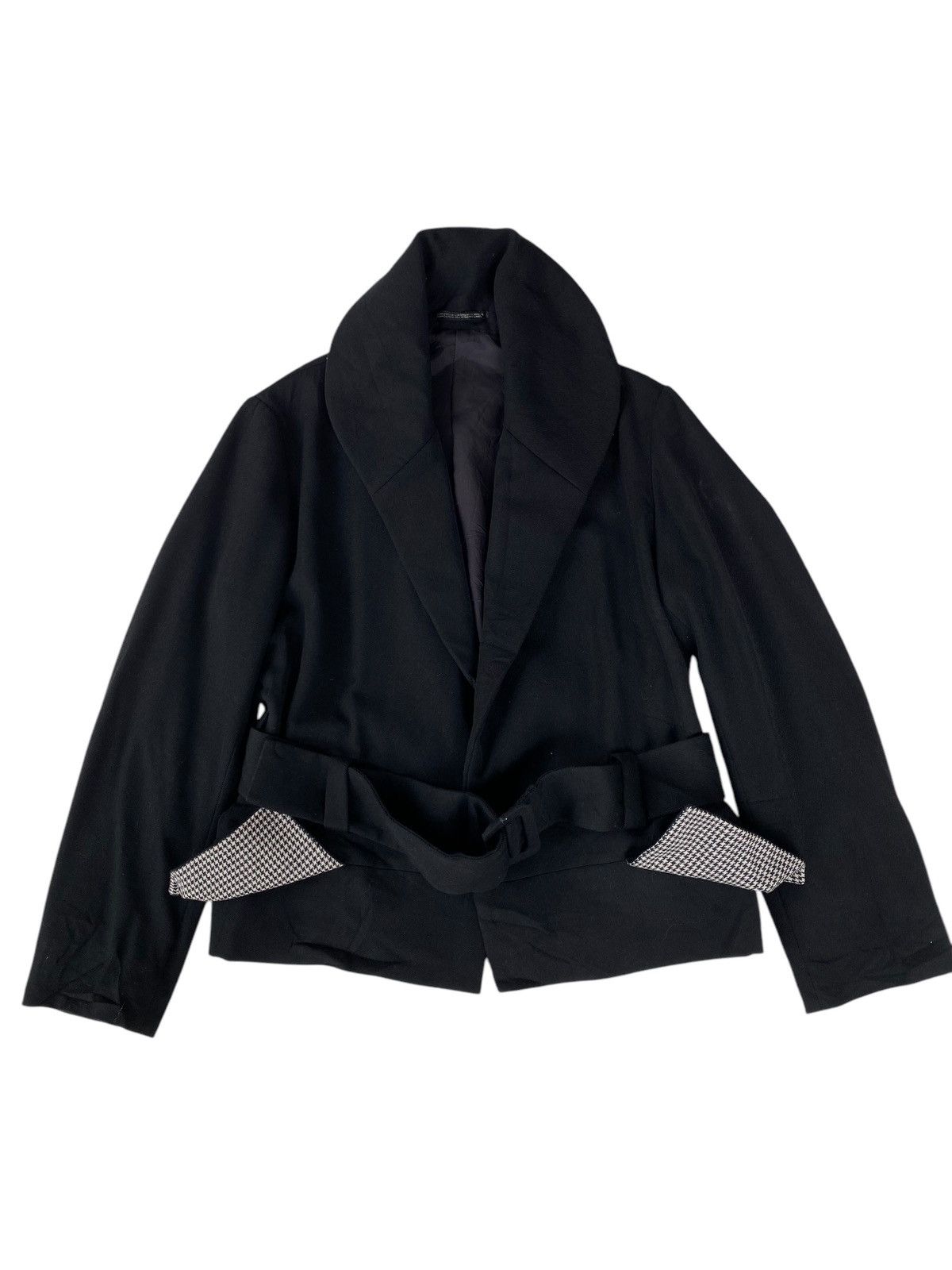 Yohji Yamamoto Yohji Yamamoto Laine Wool Jacket Size M / US 6-8 / IT 42-44 - 1 Thumbnail