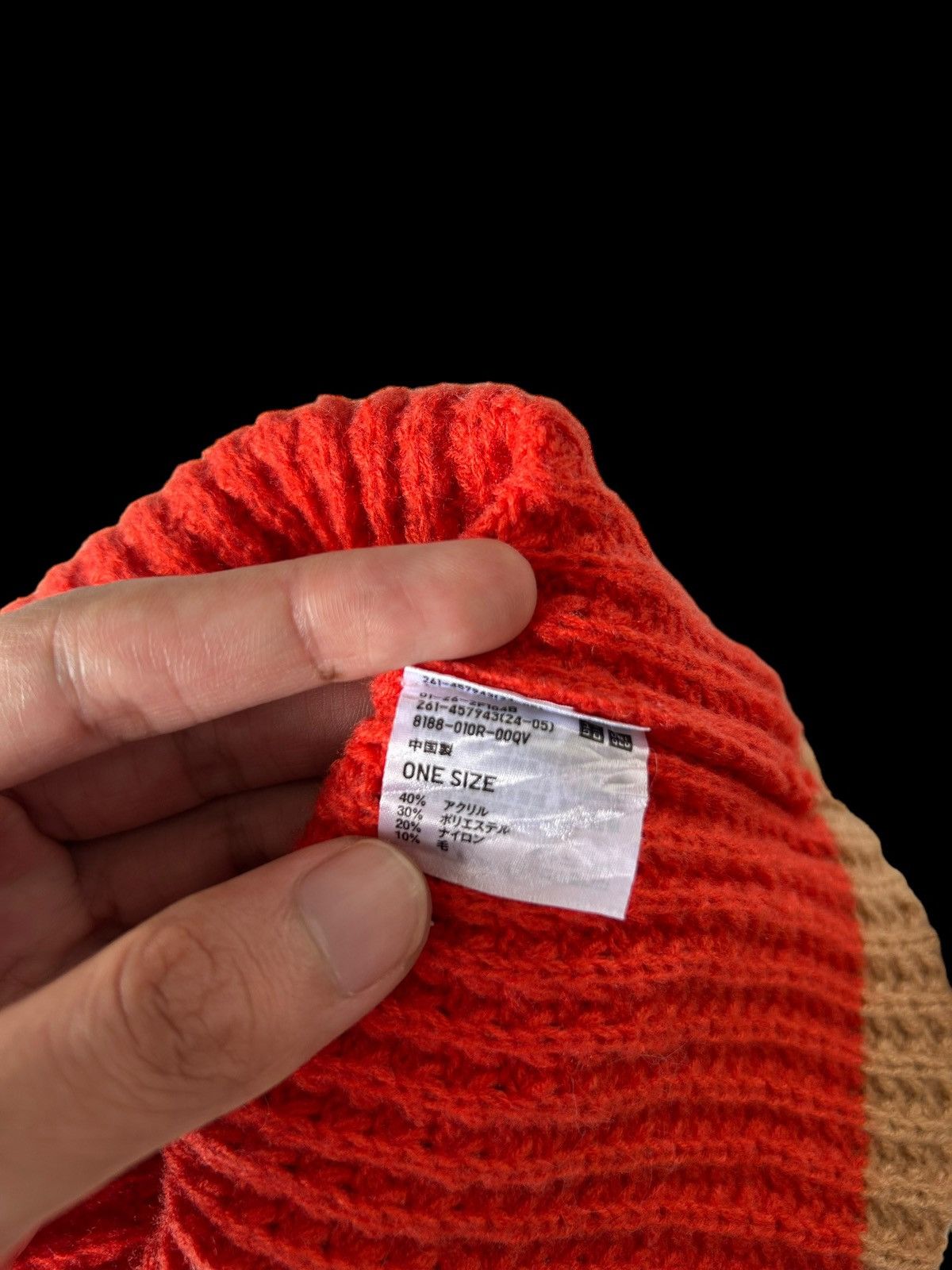 Marni Marni x uniqlo Orange Beanie Hats Size ONE SIZE - 6 Thumbnail
