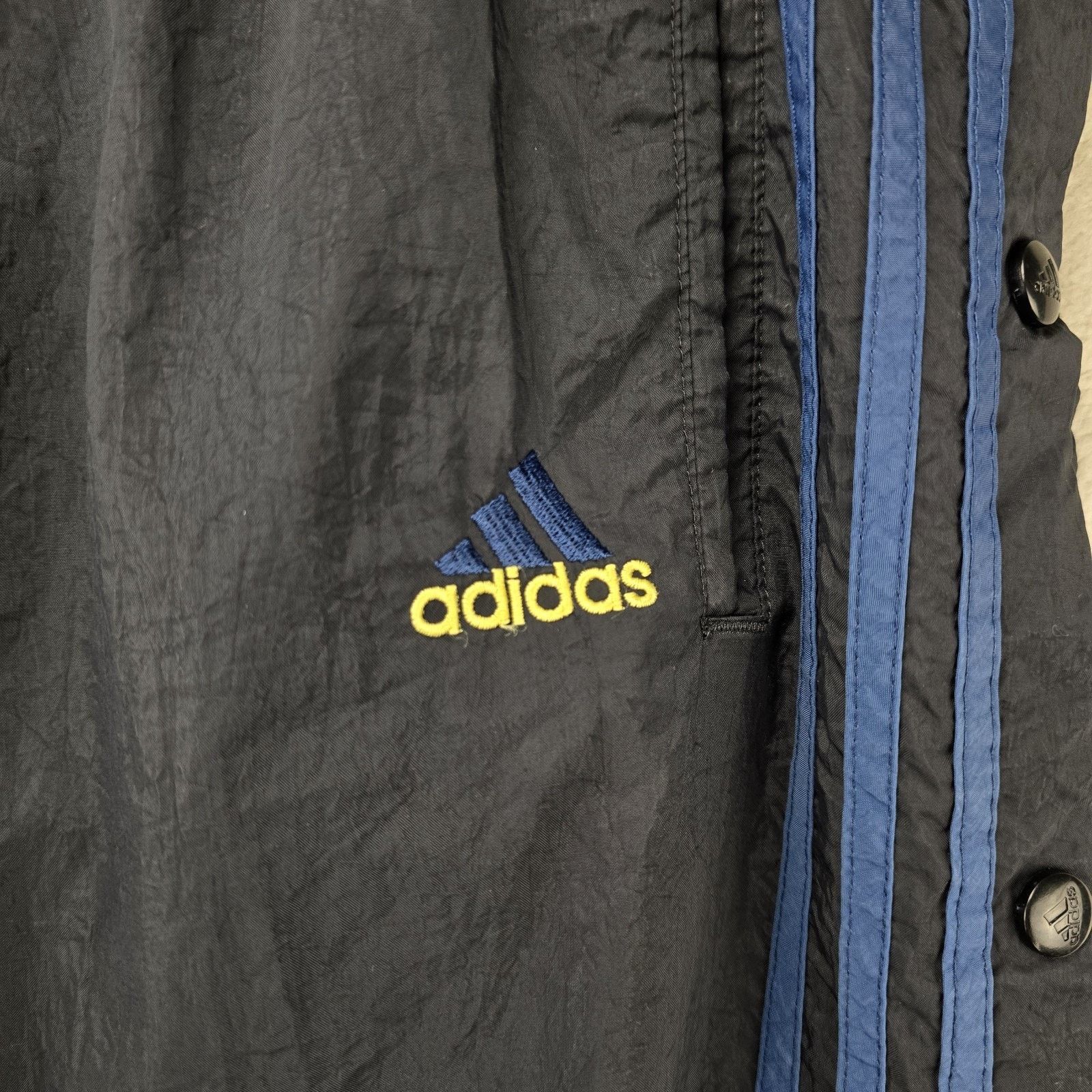 Adidas Vintage Adidas Windbreaker Pants Mens Large Tearaway Y2K 90s Size US 34 / EU 50 - 3 Thumbnail