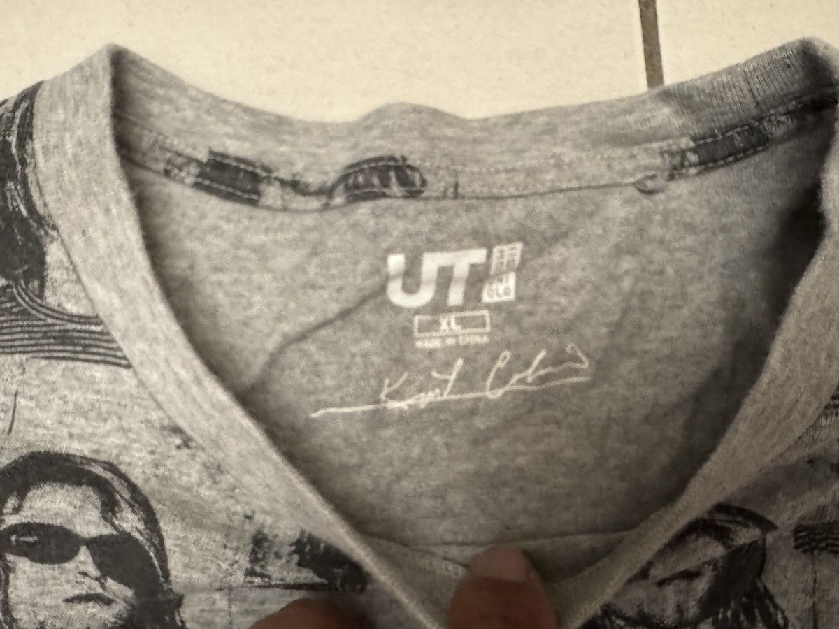 Uniqlo Nice design full print Kurt Cobain shirt Size US XL / EU 56 / 4 - 3 Thumbnail