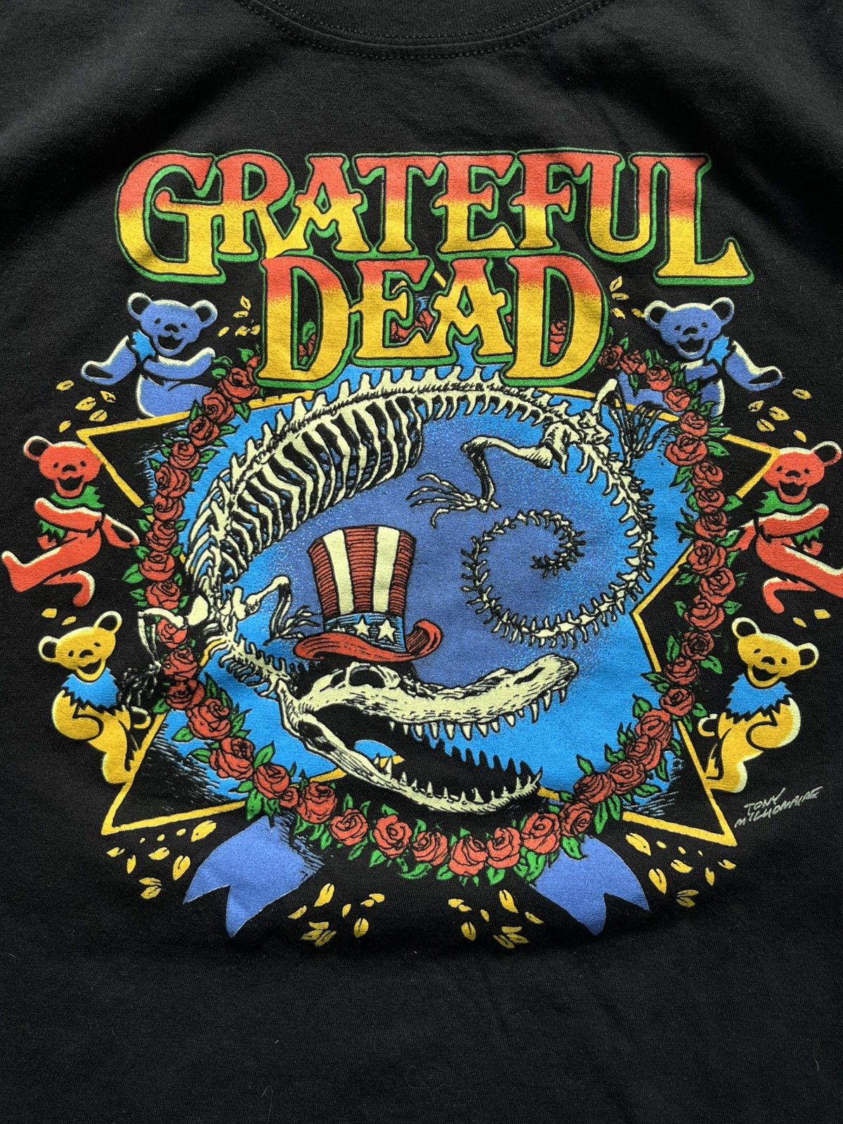 Grateful Dead Vintage Grateful Dead logo tee streetwear rare size L Size US L / EU 52-54 / 3 - 2 Thumbnail