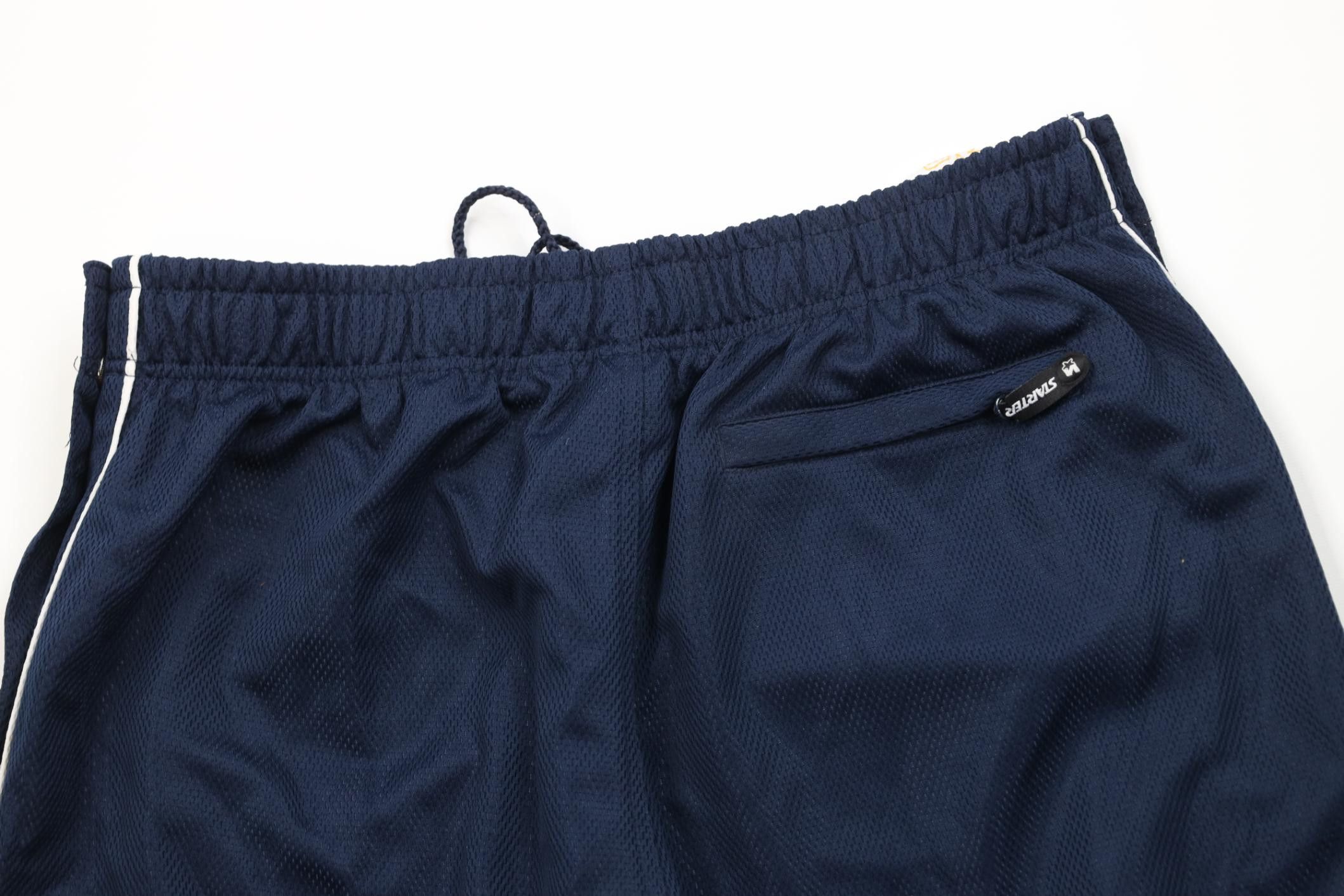 Starter Vintage 90s Starter University of Michigan Basketball Shorts Size US 36 / EU 52 - 12 Thumbnail