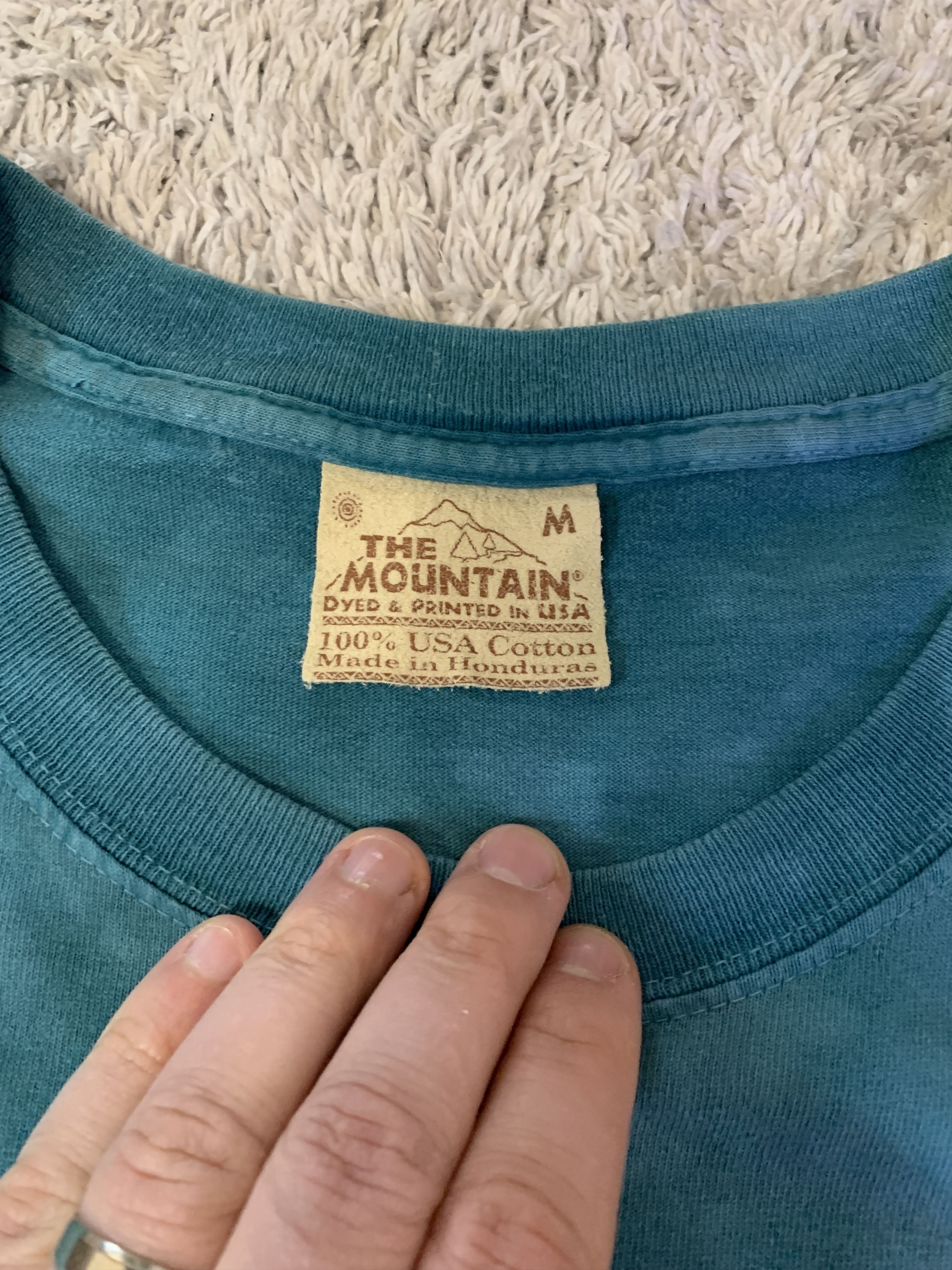 The Mountain The Mountain Dyed & Printed In USA Vintage Tee Size US M / EU 48-50 / 2 - 3 Thumbnail