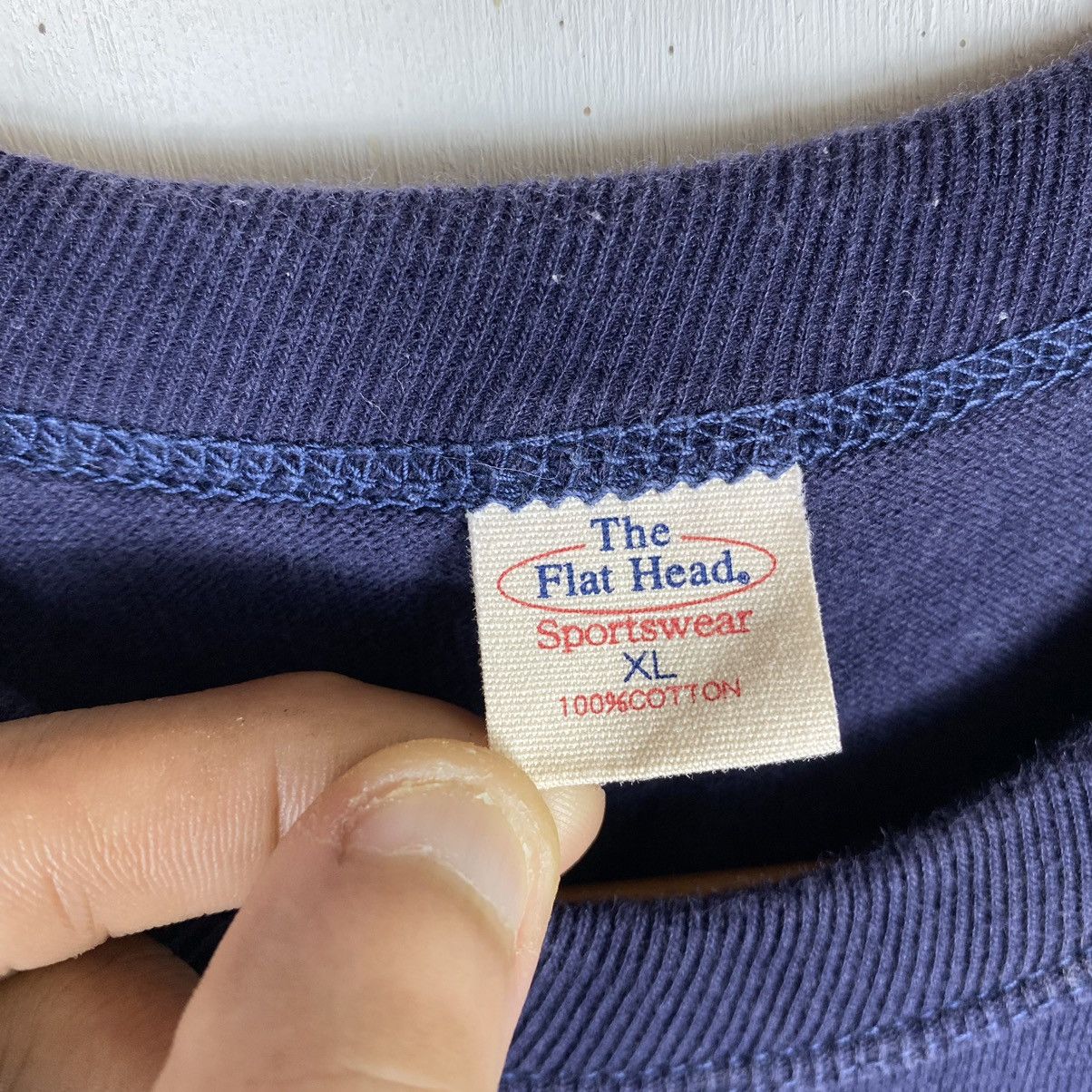 The Flat Head THE FLAT HEAD Cadillac Ranch Classic Diner Indigo Tee Size US XL / EU 56 / 4 - 7 Thumbnail