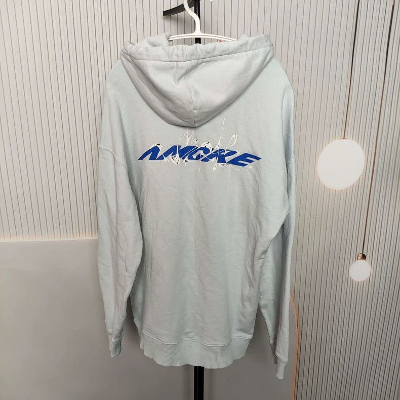 Givenchy Givenchy Light Blue Cotton Hooded Sweatshirt, XS Size US XS / EU 42 / 0 - 2 Thumbnail