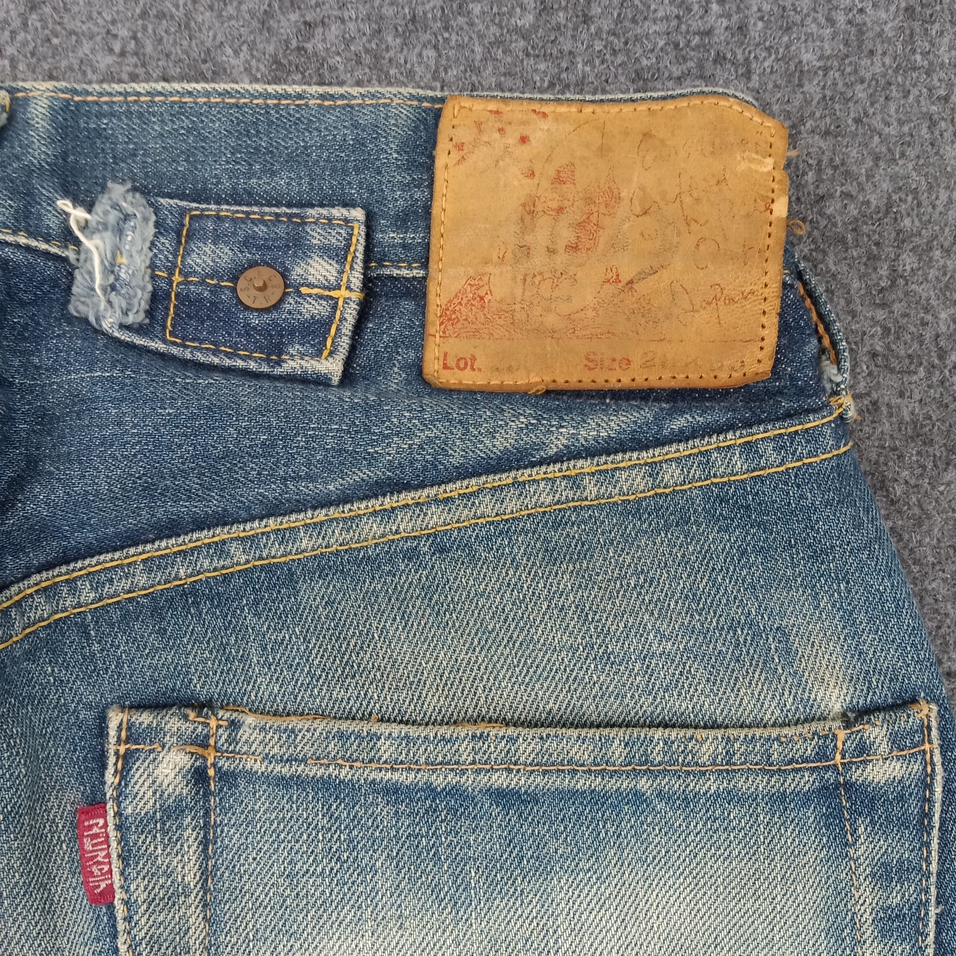 Japanese Brand × Vintage Evis Japanese Brand Daicock Custom Art Jeans Size US 26 / EU 42 - 3 Thumbnail