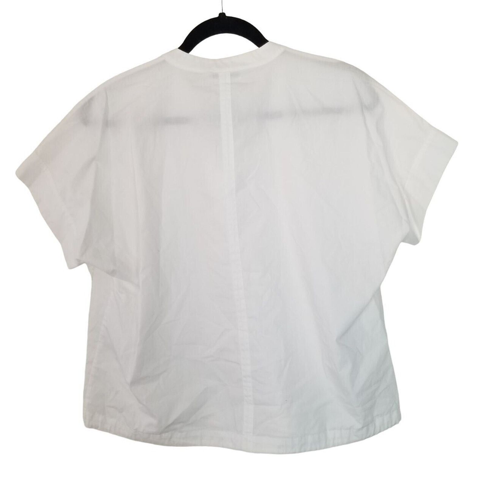 Calvin Klein Calvin Klein Cotton Shirt Drawstring Hem Minimalist Coastal Size S / US 4 / IT 40 - 9 Thumbnail