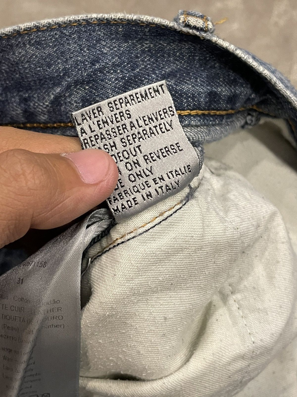 Christian Dior Monsieur × Dior Christian Dior - Homme Jake Denim Size US 33 - 10 Thumbnail