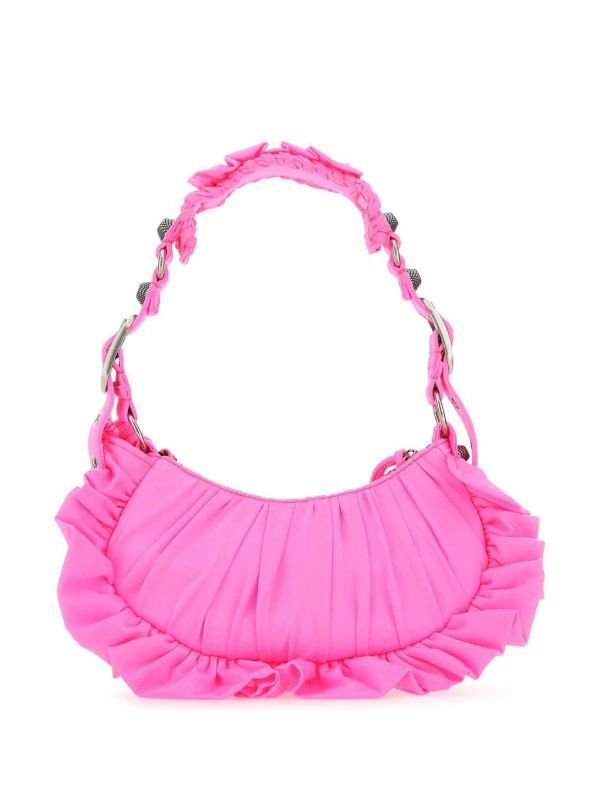 Balenciaga Balenciaga Cagole XS Ruffle Shoulder Bag Size ONE SIZE - 2 Thumbnail