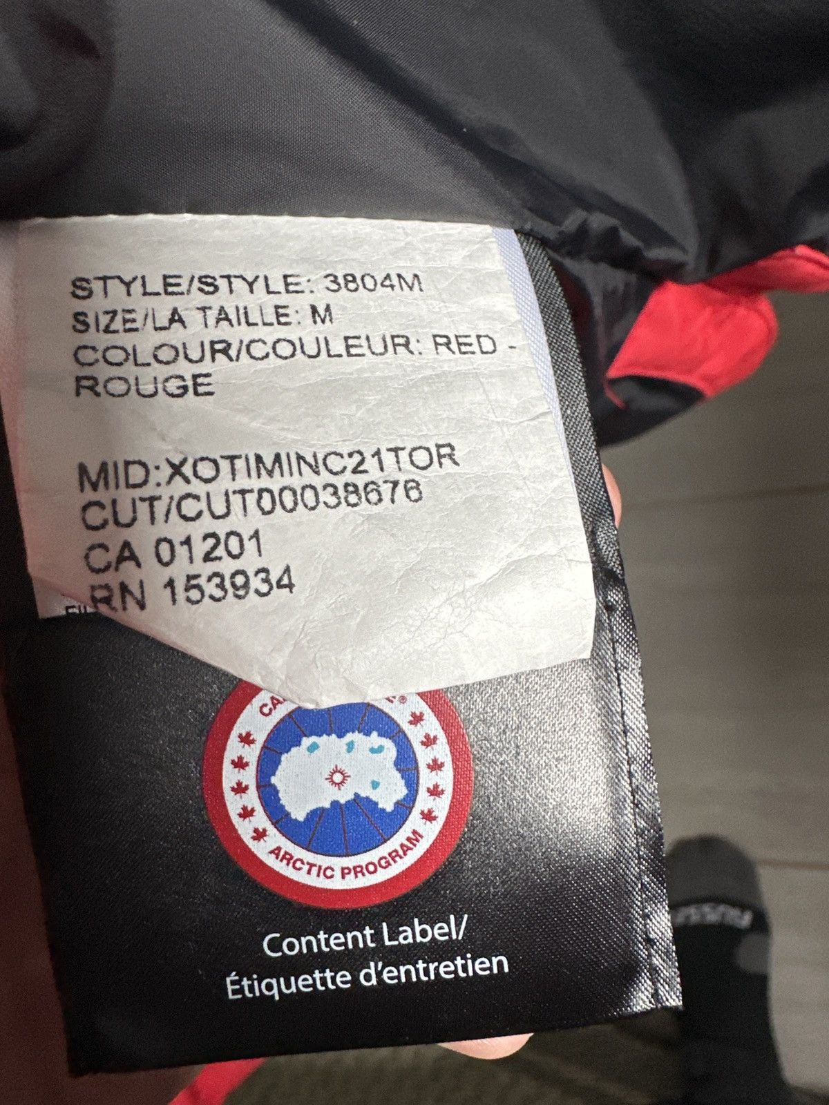 Canada Goose Canada goose red puffer parka Size US M / EU 48-50 / 2 - 18 Thumbnail