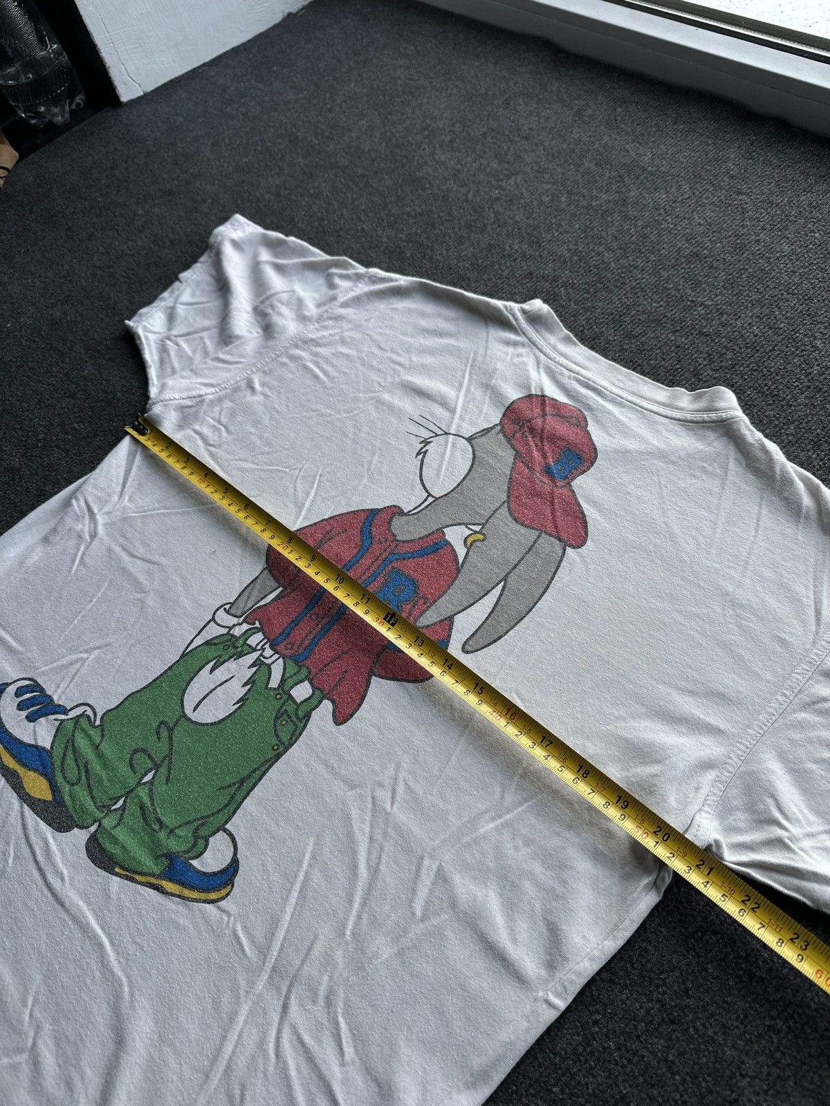 Warner Bros DOUBLE LOGO🚨 BUGS BUNNY LOONEY TUNES WARNER BROS. Size US L / EU 52-54 / 3 - 19 Thumbnail
