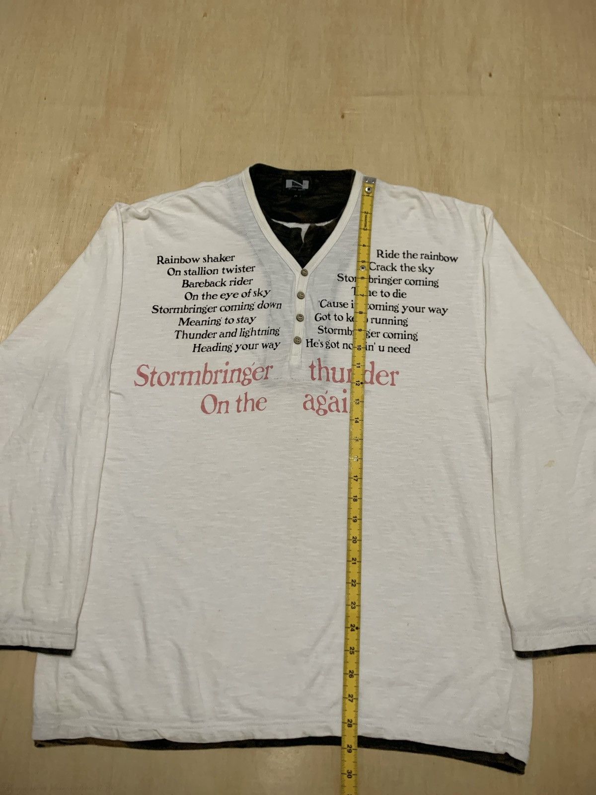 Hysteric Glamour × If Six Was Nine × Japanese Brand Y2k Nylauscyew Ifsixwasnine Lgb style Size US XL / EU 56 / 4 - 8 Thumbnail