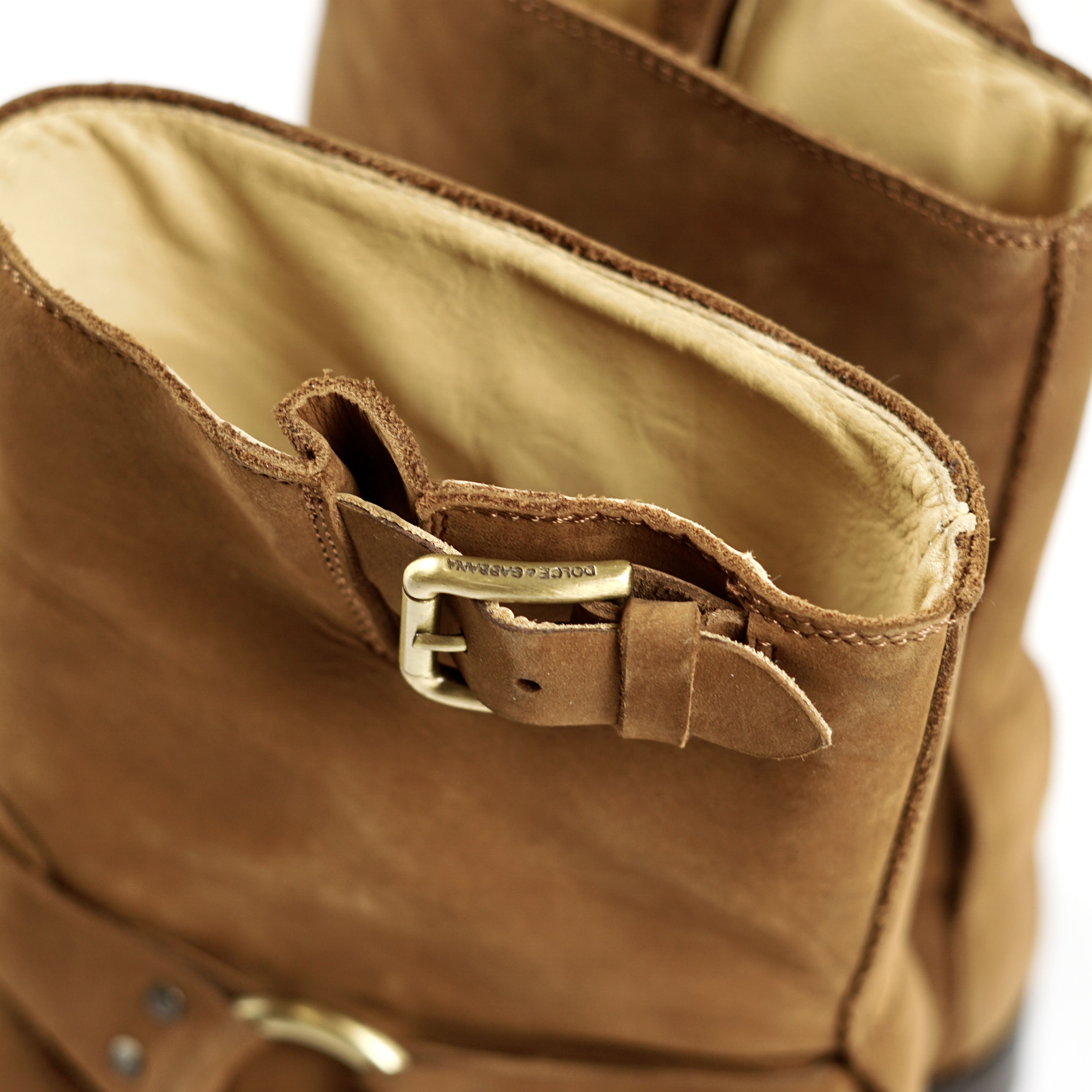 Dolce & Gabbana Dolce&Gabbana Suede Biker Boots Size US 7 / EU 40 - 9 Thumbnail