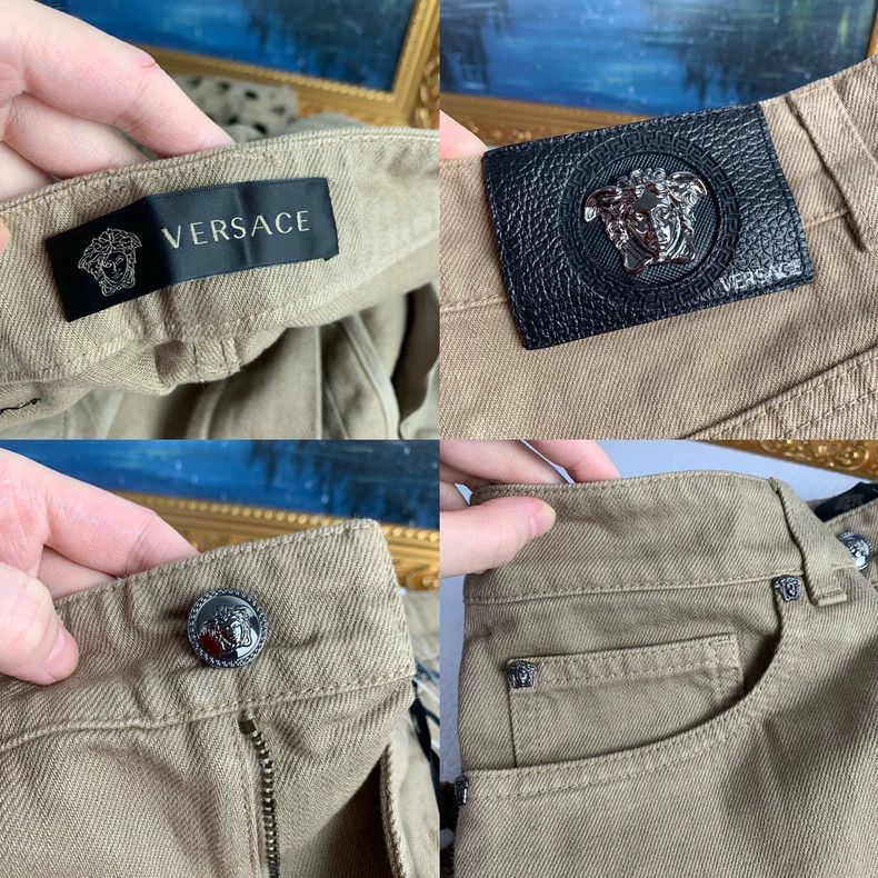 Versace Versace Cut-out ripped jeans Size US 29 - 8 Thumbnail