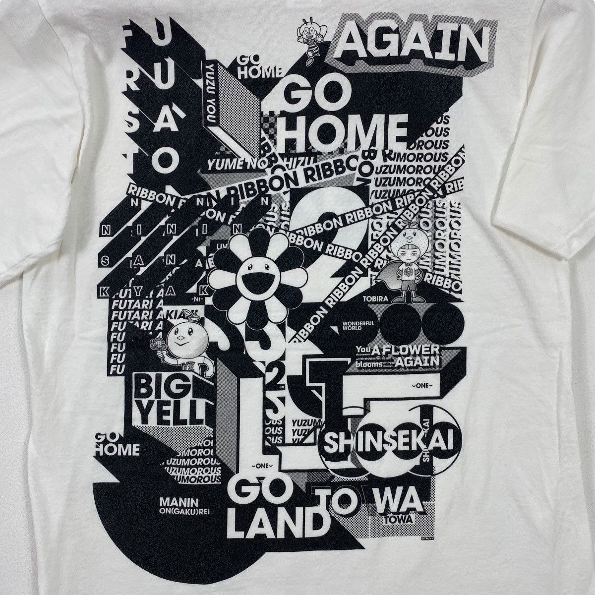 Japanese Brand × Takashi Murakami YUZU AGAIN COLLAGE Takashi Murakami Tee Shirt Small Size Size US S / EU 44-46 / 1 - 2 Thumbnail