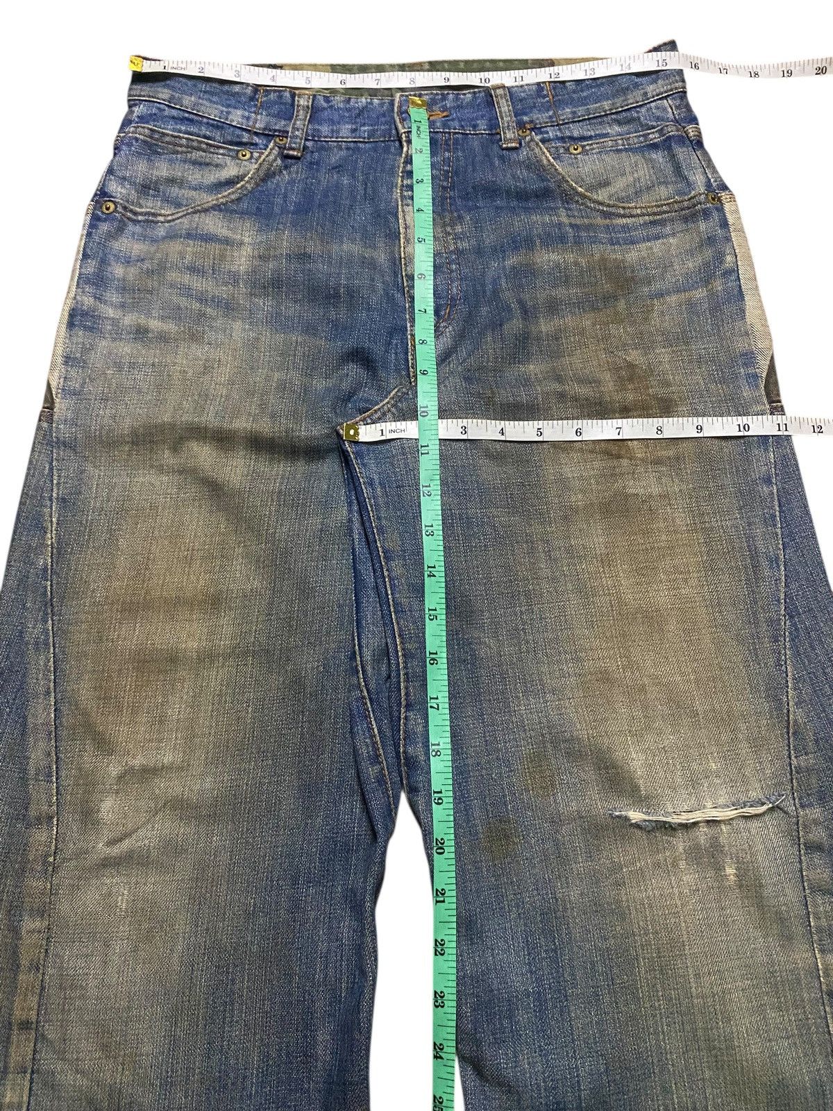 Vintage Soul Revolver Baggy Denim Jeans Y2K Vintage Style Streetwear Size US 31 - 16 Thumbnail