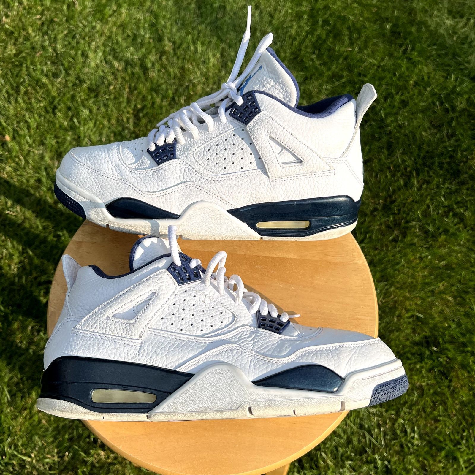 Jordan Brand × Nike Nike Air Jordan 4 Retro LS Columbia - Size 10 - Ships Now Size US 10 / EU 43 - 2 Thumbnail