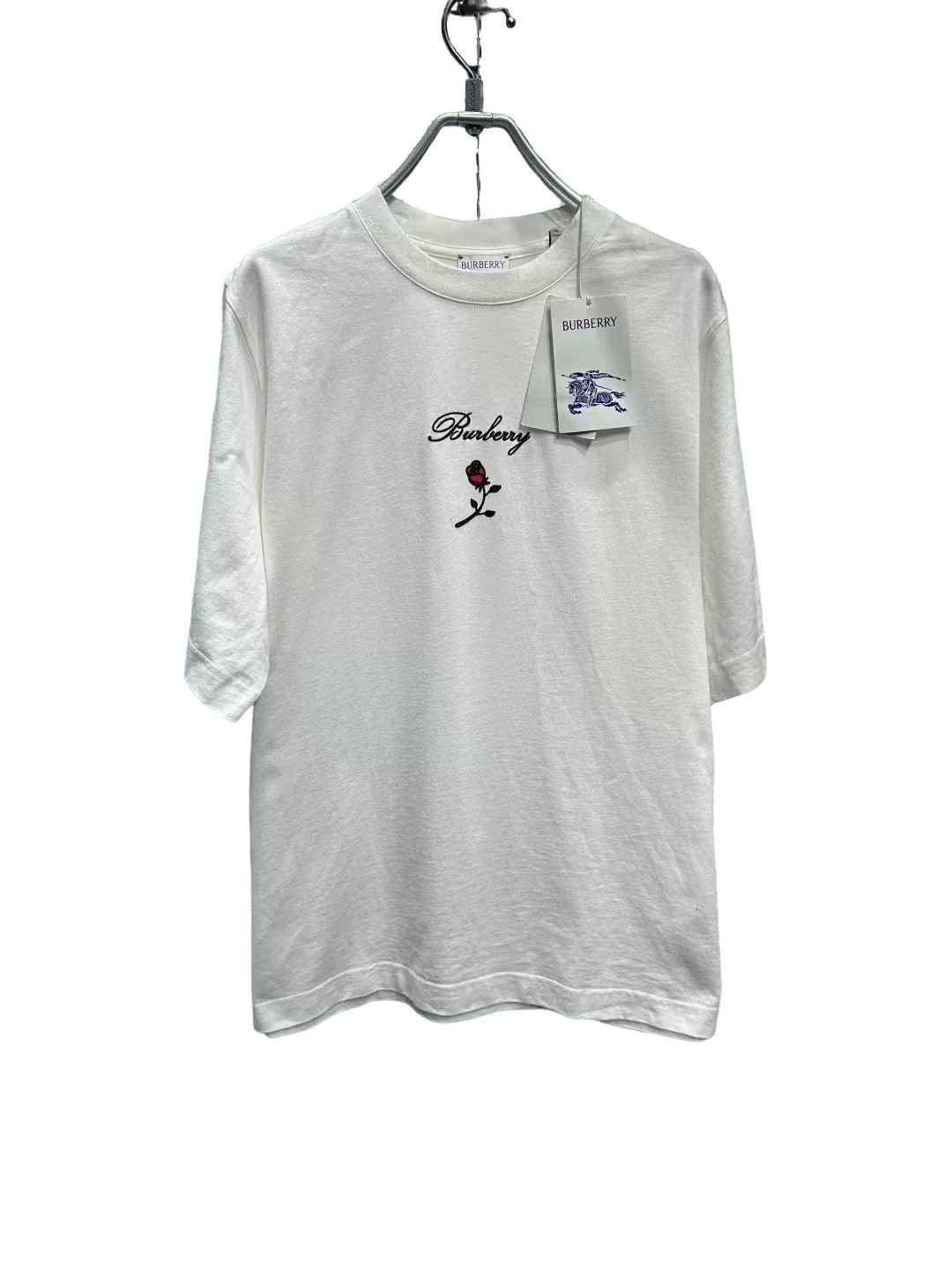 Burberry Burberry Rose Embroidery T-Shirt Size M Size US M / EU 48-50 / 2 - 1 Thumbnail